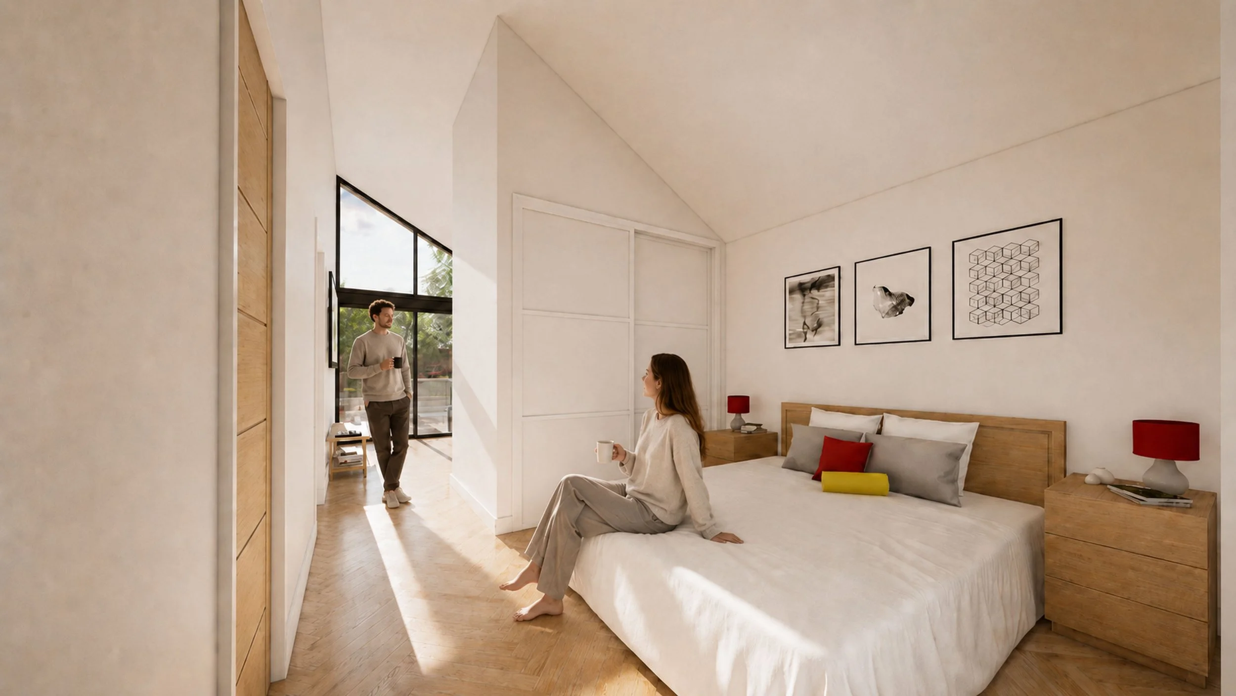 Ancillary living accommodation interior view