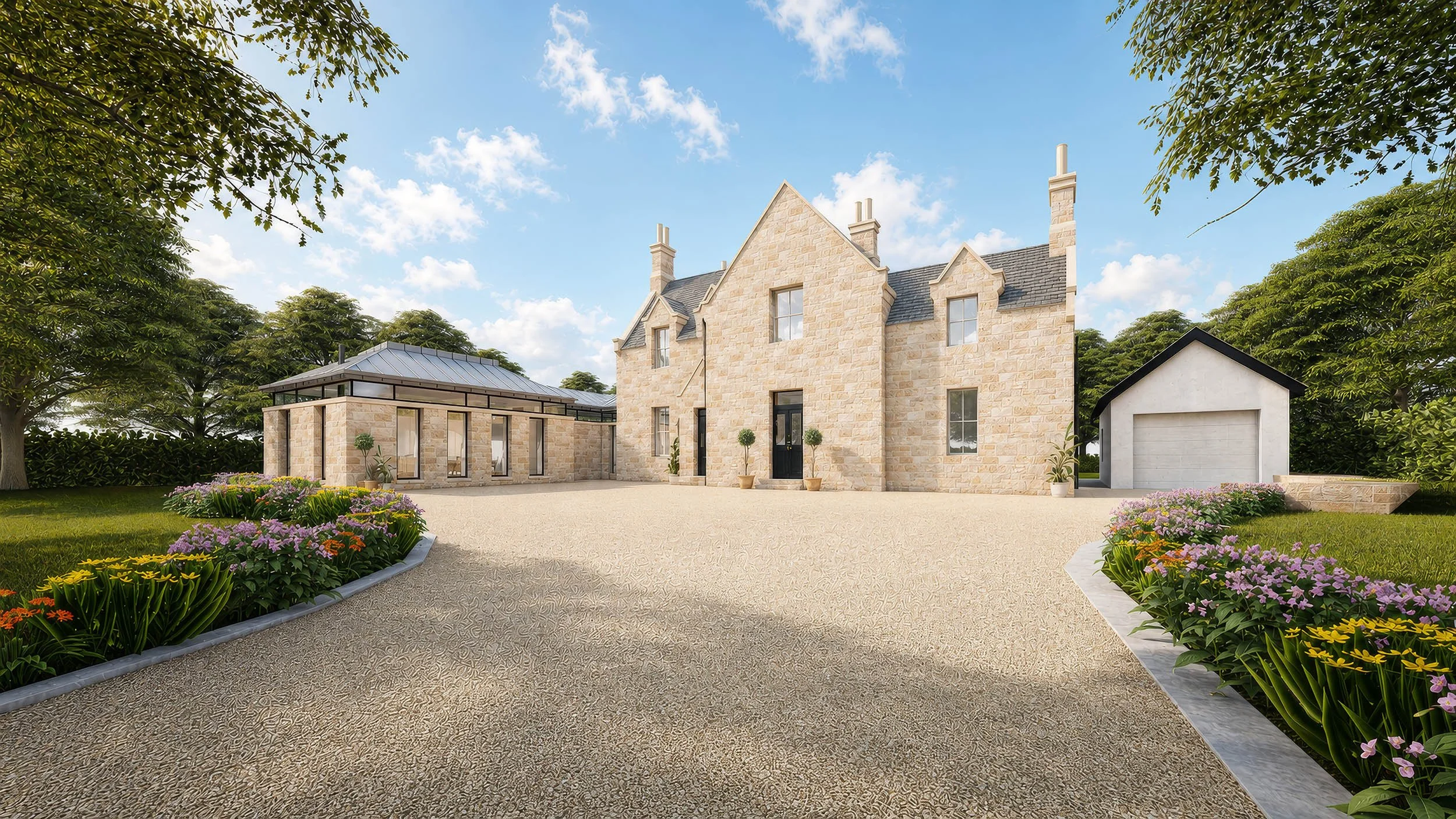 Entrance to Boghall House