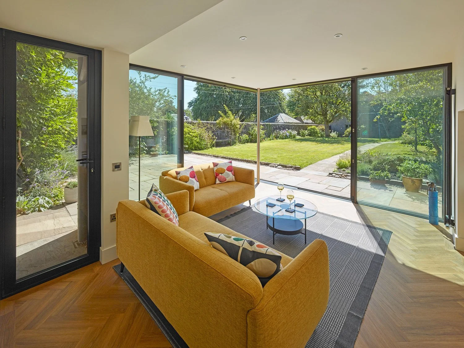 125Architects | Dundee | Corner Sliding Door Extension Kings Park Conservation Area