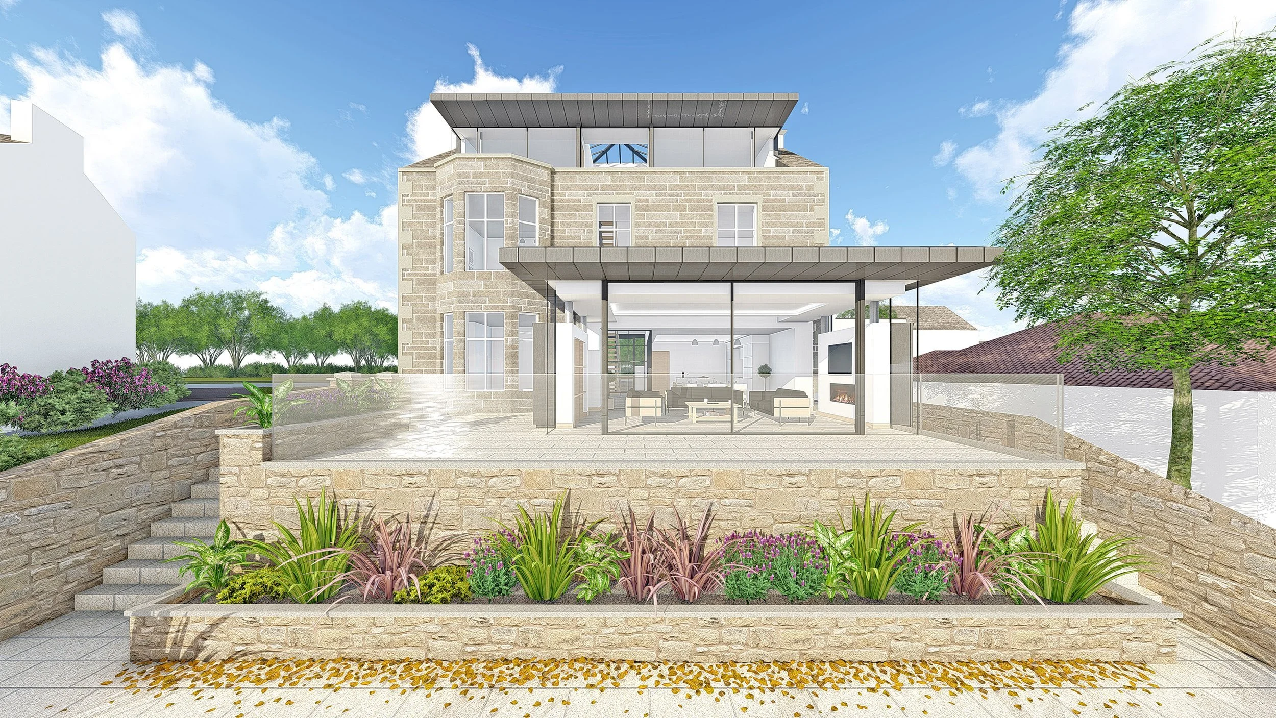 125 Architects | Dundee | Modern Refurbishment Extension Neuk Fife