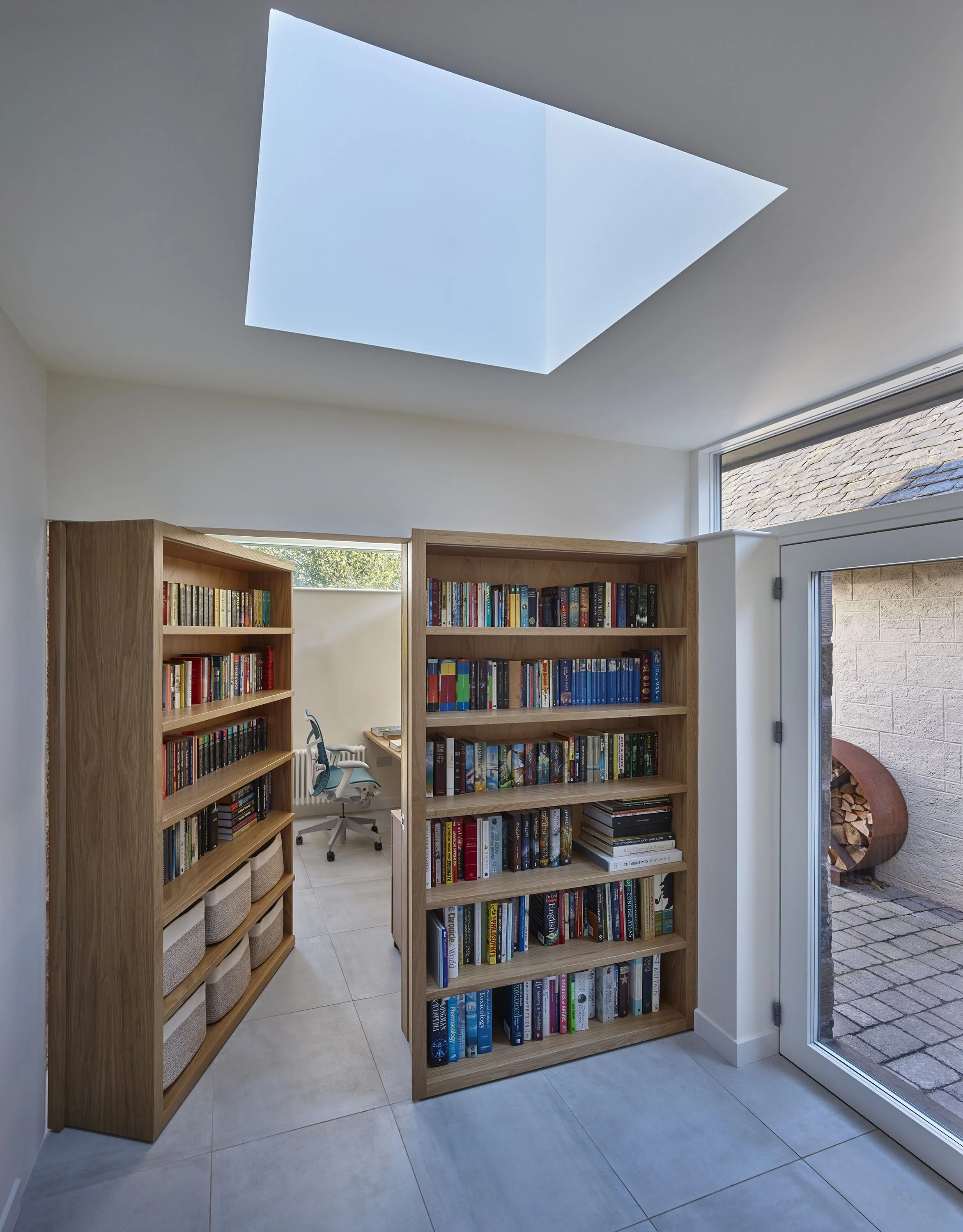 Bookcase Door Ajar