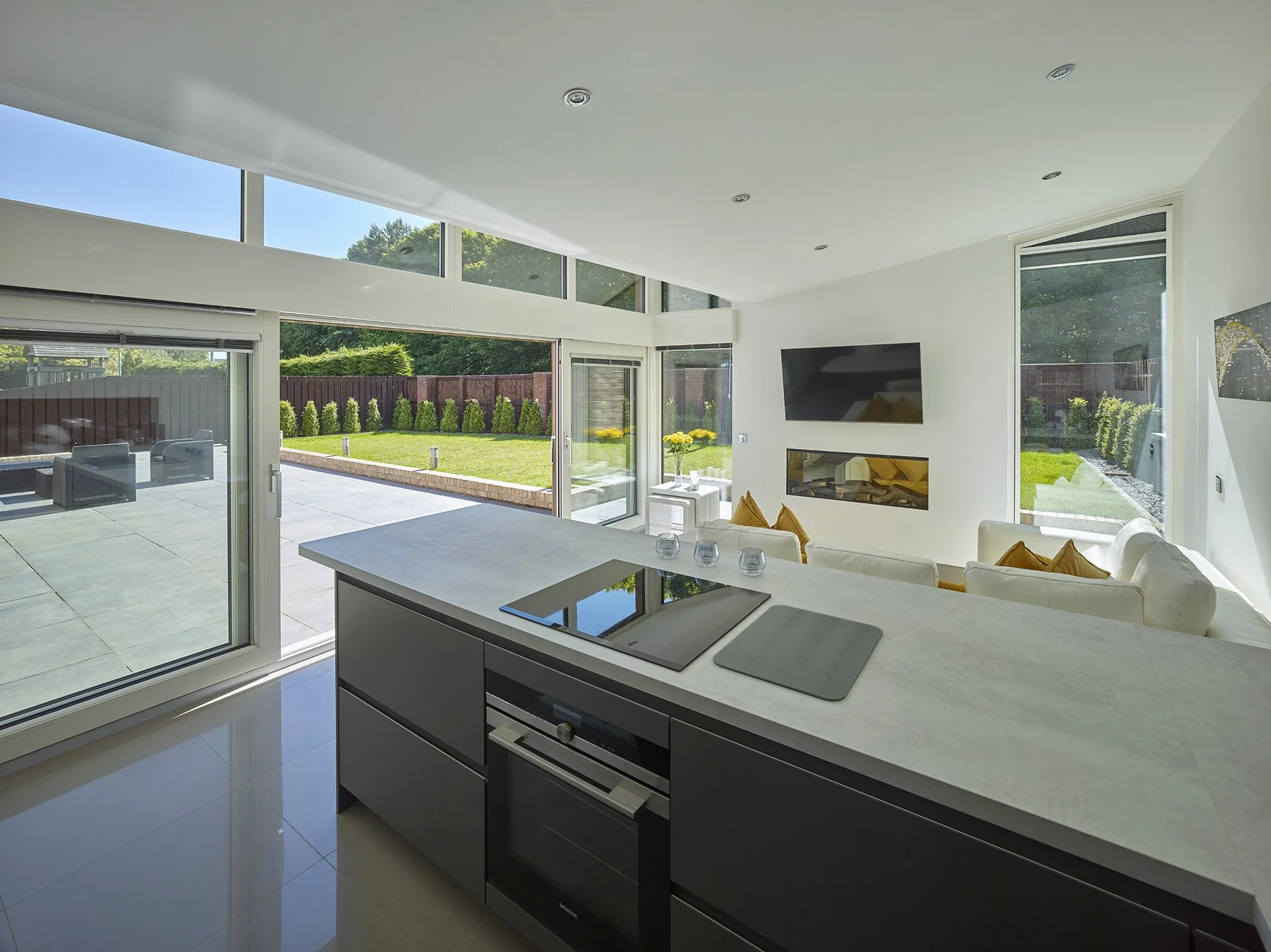 Butterfly Roof Extension Interior 125Architects