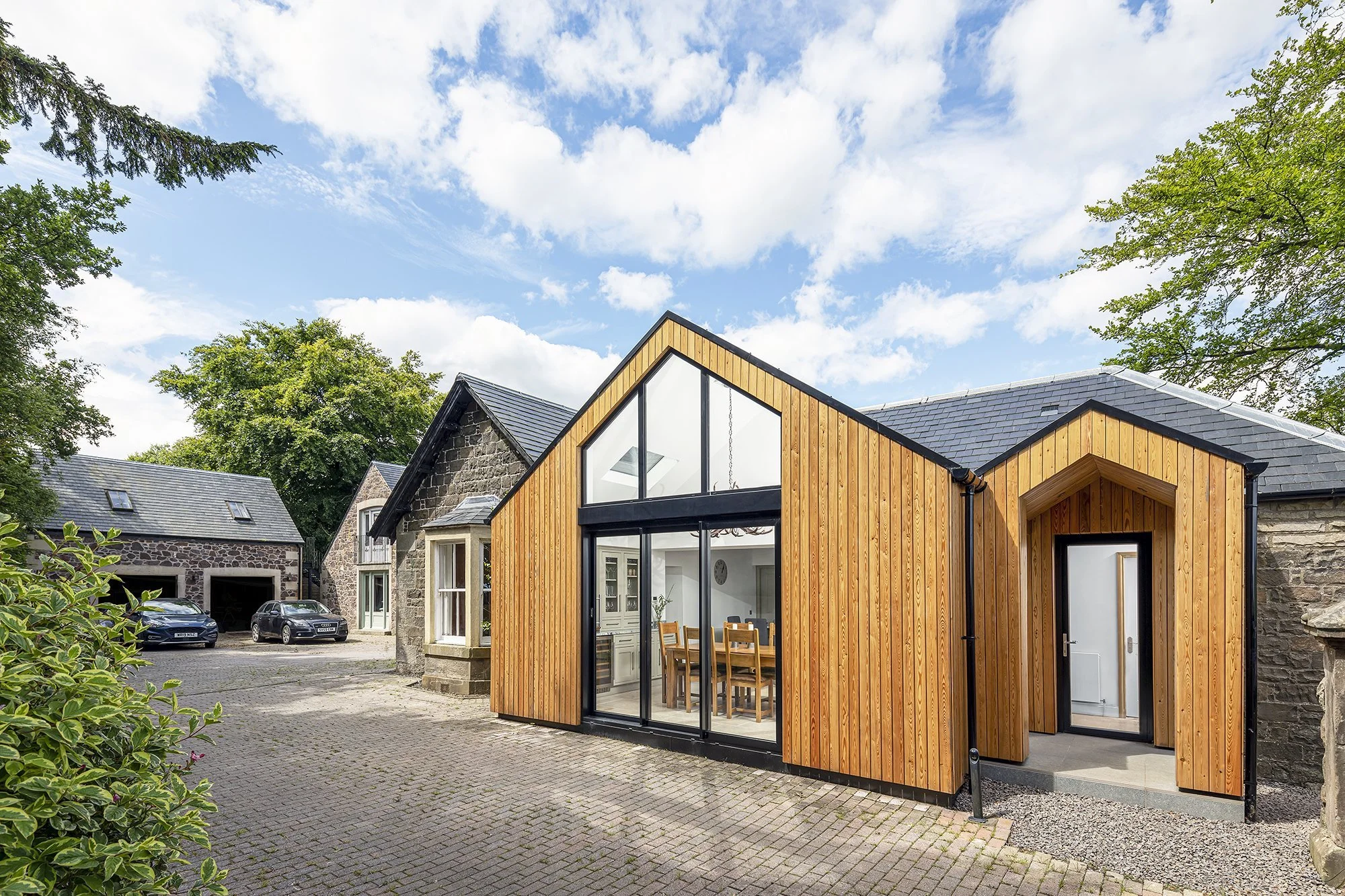 125Architects | Dundee | Rural Courtyard Lodge Refurbishment
