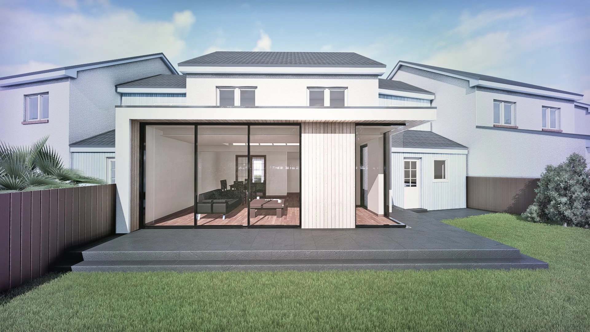 125 Architects | Dundee | Modern Home Renovation Architect Visualisation