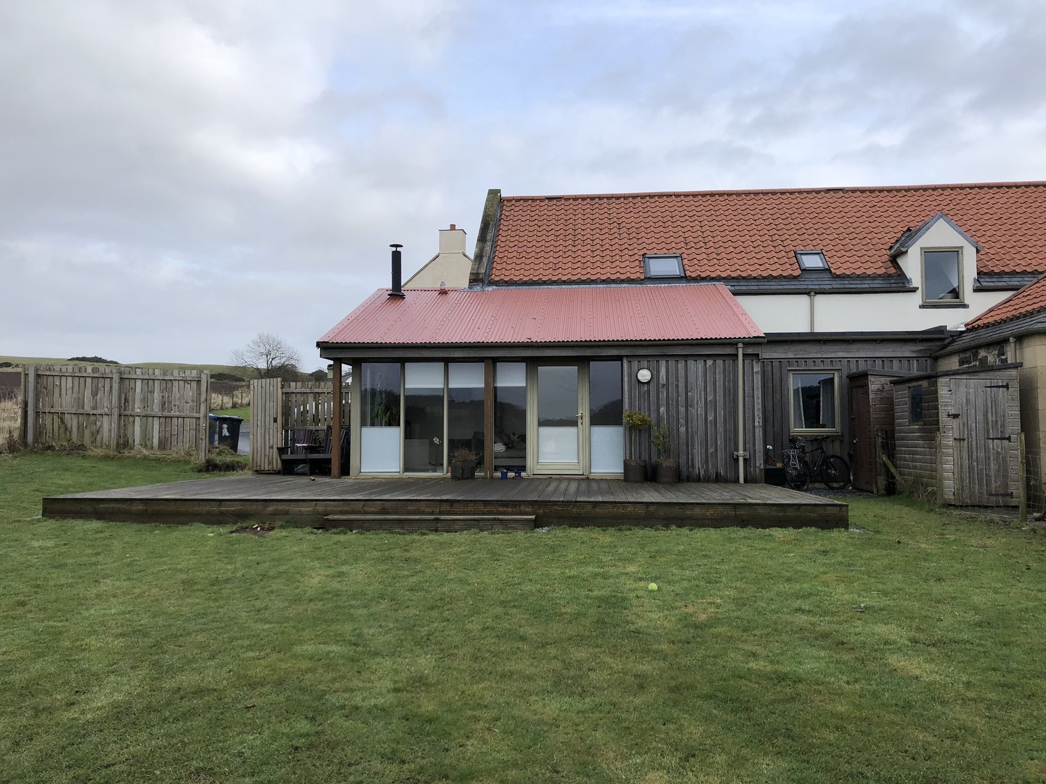 125 Architects | Dundee | Rural Home Existing Condition Rear