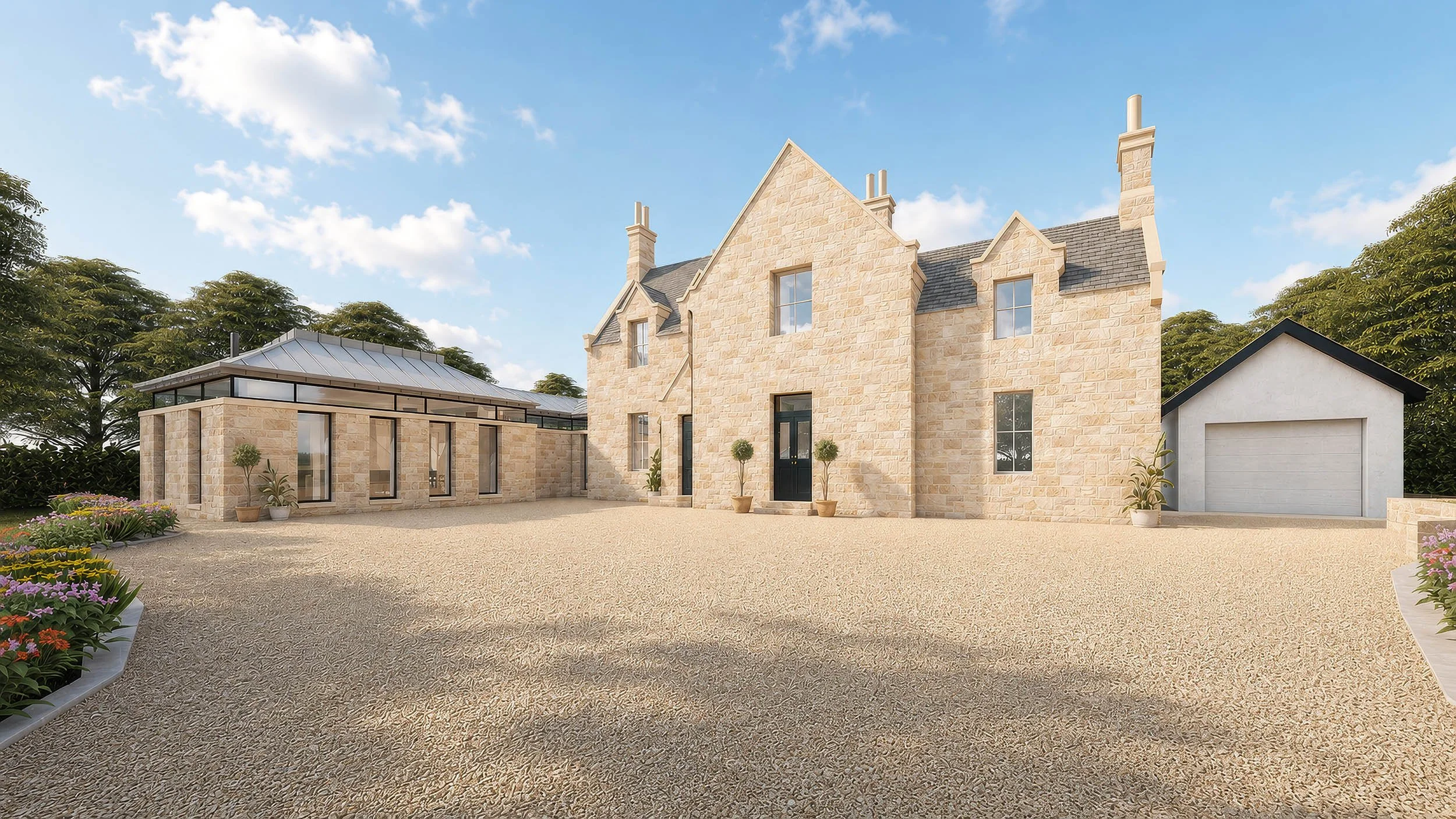 Boghall House Orangery Exterior