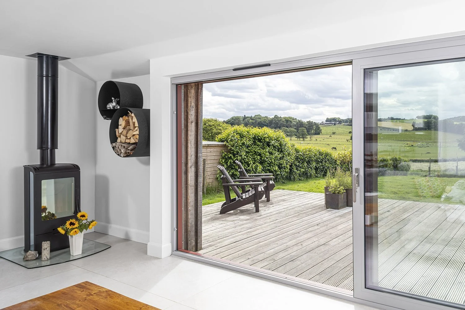 125 Architects | Dundee | Countryside Home Extension Rolling Landscape