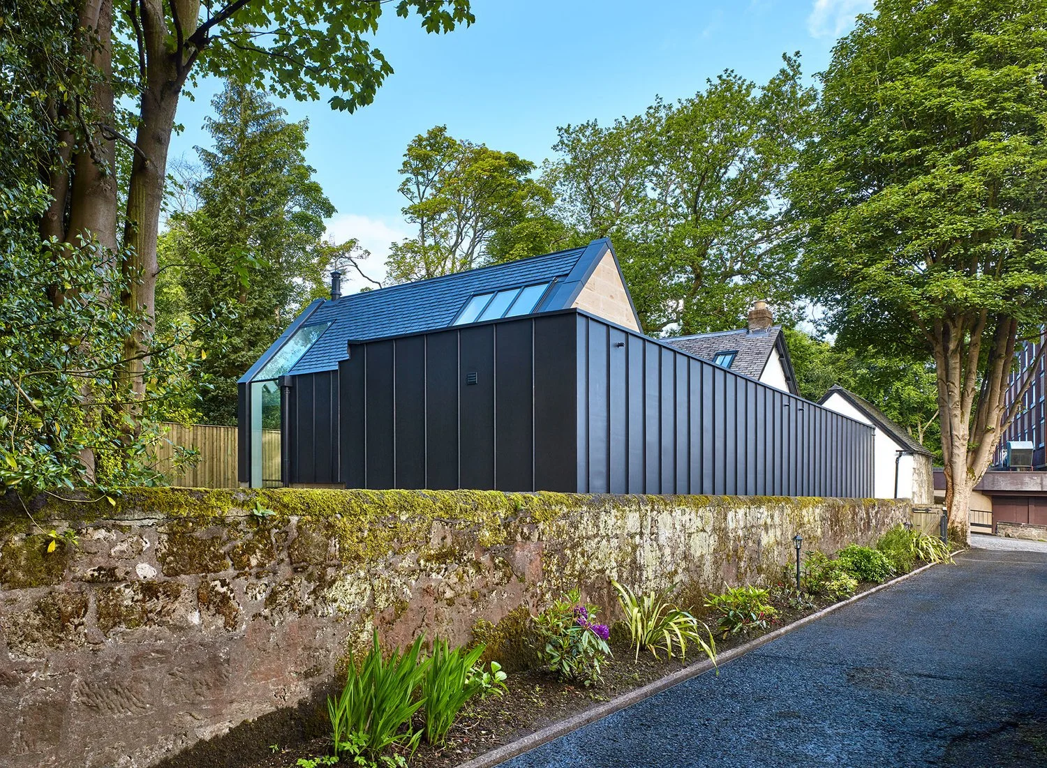 125 Architects | Dundee | Coach House Rear Zinc