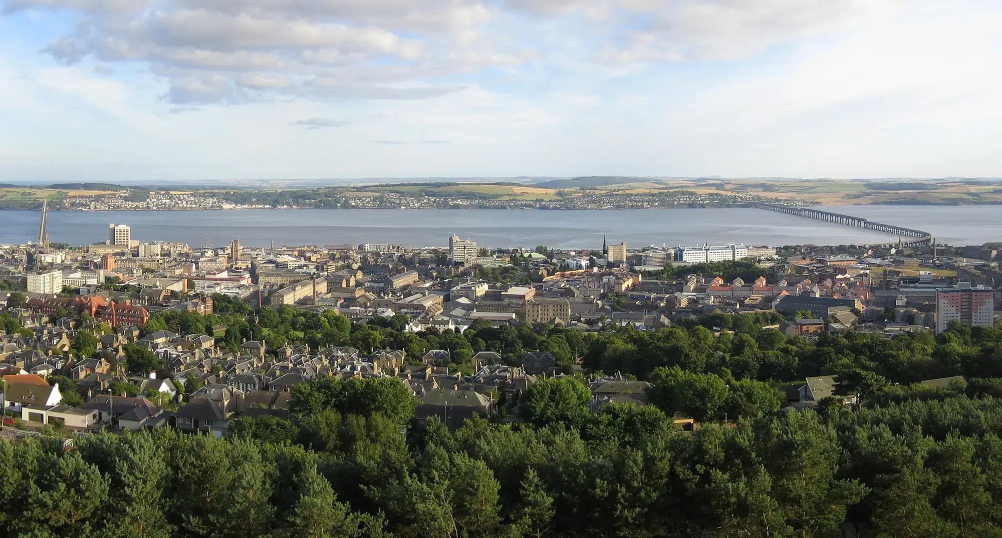 View from Dundee Law