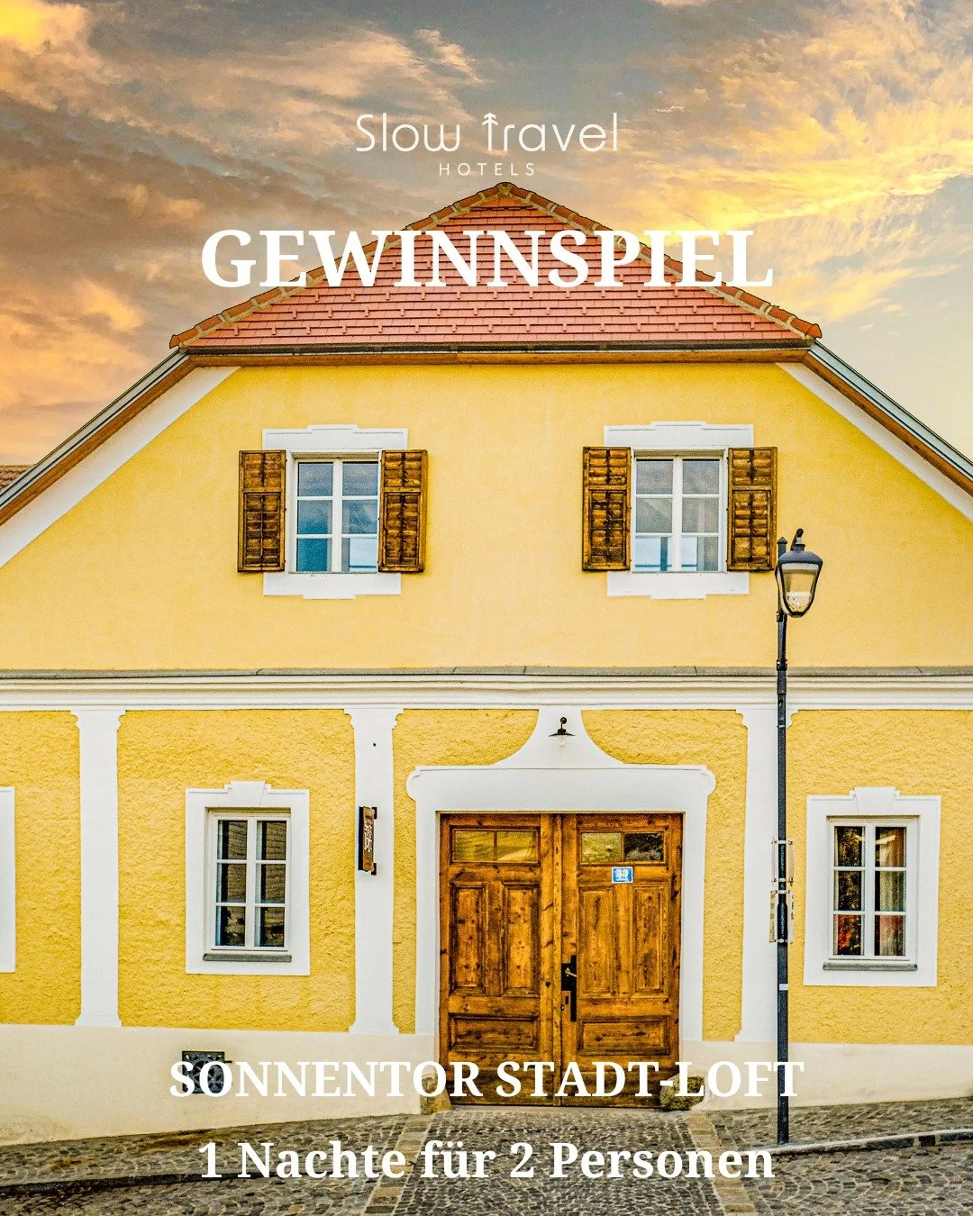 ✨ GEWINNSPIEL ✨
Gewinne eine inspirierende Auszeit im @sonnentor_erlebnis Stadt-Loft in Zwettl &ndash; wo Nachhaltigkeit auf urbanen Lifestyle trifft! 🌿✨

Freu dich auf nat&uuml;rliche Materialien, bewussten Genuss und eine Atmosph&auml;re zum Durch