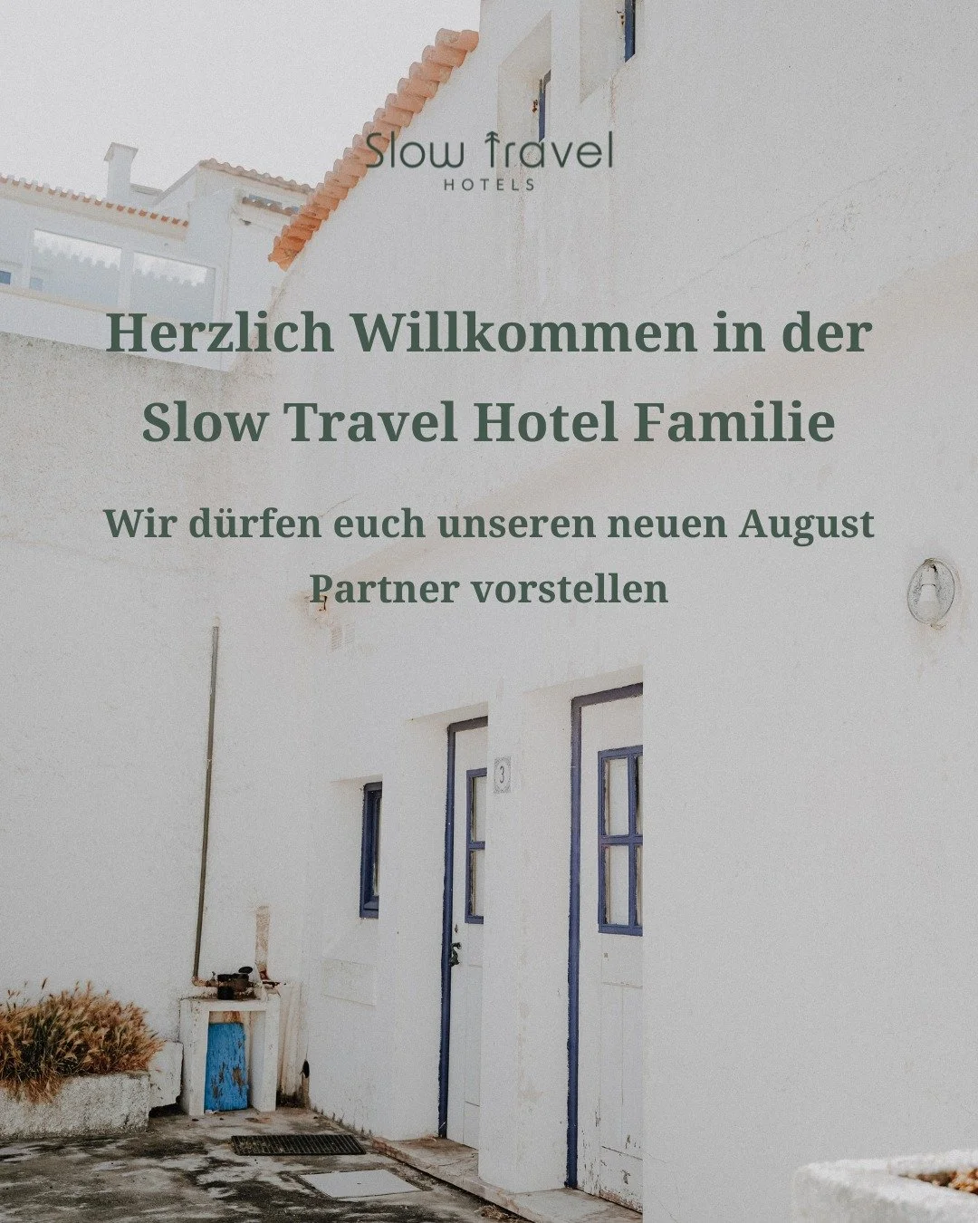 ✨ Wir d&uuml;rfen euch unseren neuen Slow Travel Hotel Partner im August vorstellen! 🌿

Freut euch auf besondere R&uuml;ckzugsorte, echte Gastfreundschaft und nachhaltiges Reisen.🧳
In Portugal: @8roots.vacations (Villa Ondah &amp; Villa Olive)
In I