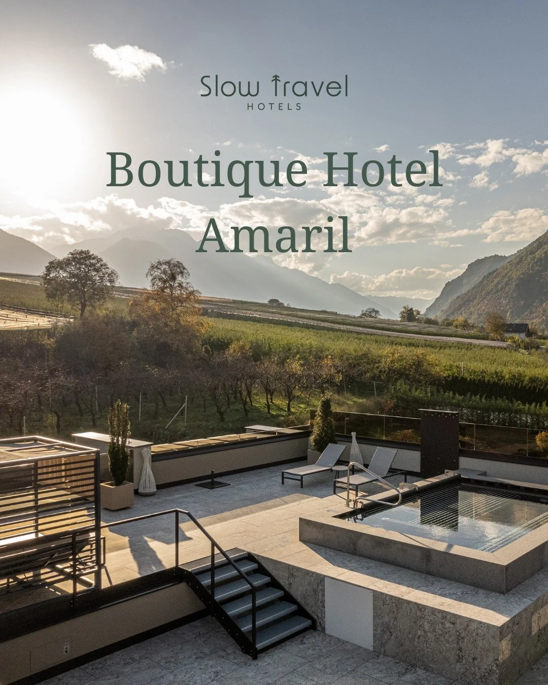 🌿 Slow Travel in S&uuml;dtirol: @amaril_boutiquehotel ✨

Aufbl&uuml;hen, aufatmen, auftanken, im AMARIL in Kastelbell-Tschars dreht sich alles um bewusste Auszeit, Ruhe und den Luxus der Einfachheit. 🤍

Umgeben von einem 10.000 m&sup2; gro&szlig;en