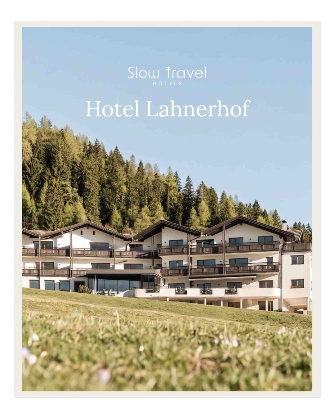 🌿 Herzlich Willkommen in der Slow Travel Hotels Familie, @hotel_lahnerhof! 🤍

Oberhalb von Sterzing, umgeben von Natur und mit weitem Blick auf die S&uuml;dtiroler Bergwelt, erwartet euch mit dem Hotel Lahnerhof ein besonderer R&uuml;ckzugsort f&uu