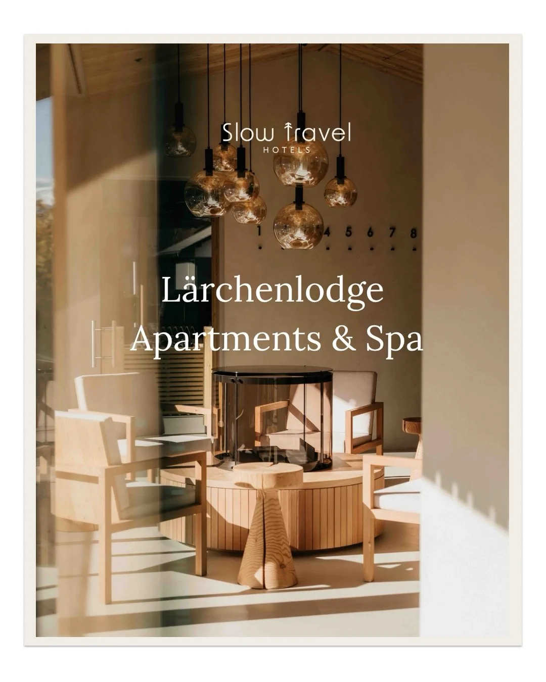 🌿 Buche einen Urlaub im Slow Travel Hotel @laerchenlodge.spa 🏔️

Mitten in der beeindruckenden Bergwelt des Stubaitals liegt die L&auml;rchenlodge, ein besonderer R&uuml;ckzugsort f&uuml;r alle, die Natur, Ruhe und modernen alpinen Komfort suchen. 