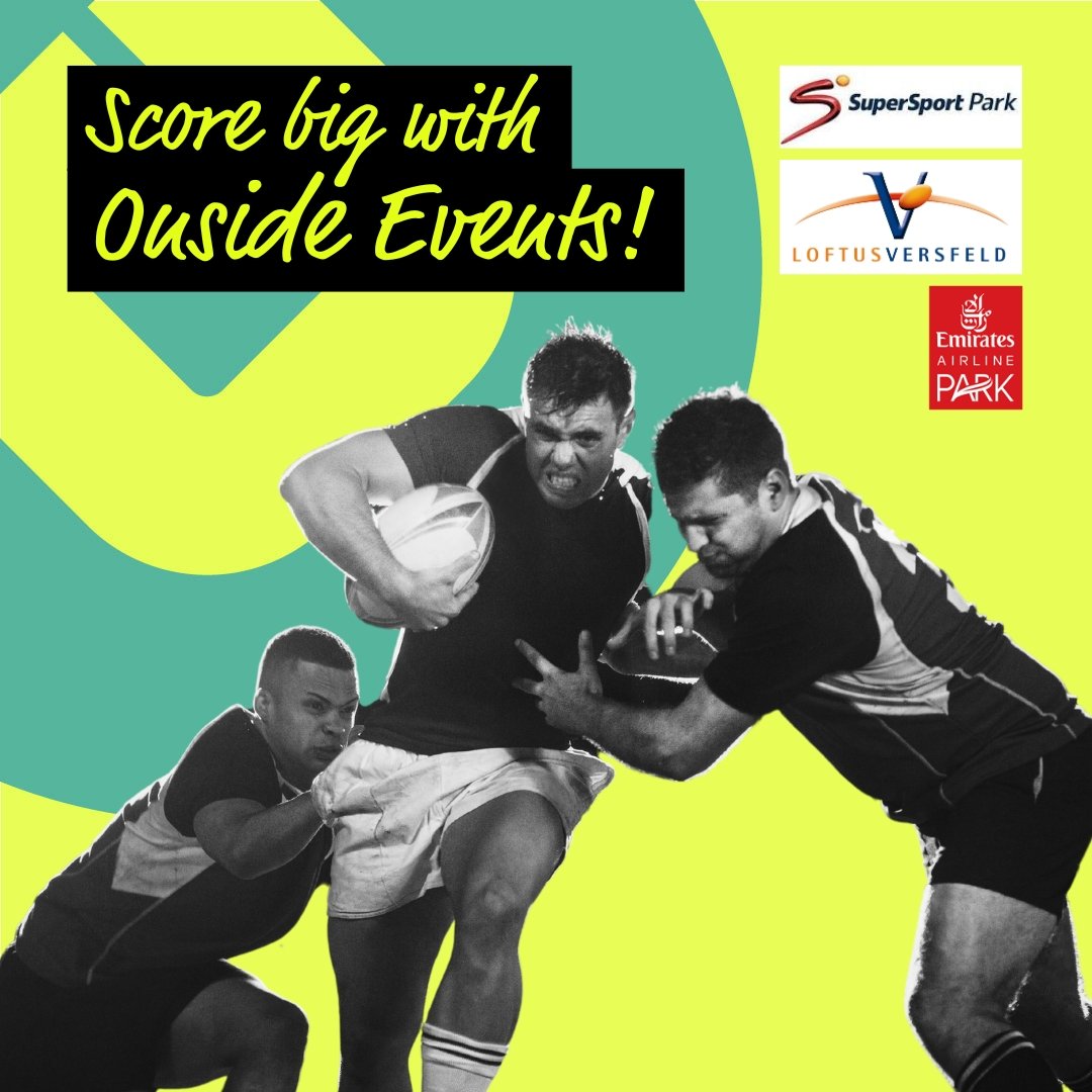 Elevate your game-day experience with Onside Sporting Suites! Get ready to kick off in style and make unforgettable memories

Whether you're cheering on your favourite team at Loftus Versfeld, Ellis Park, or any other top venue, our suites offer the 