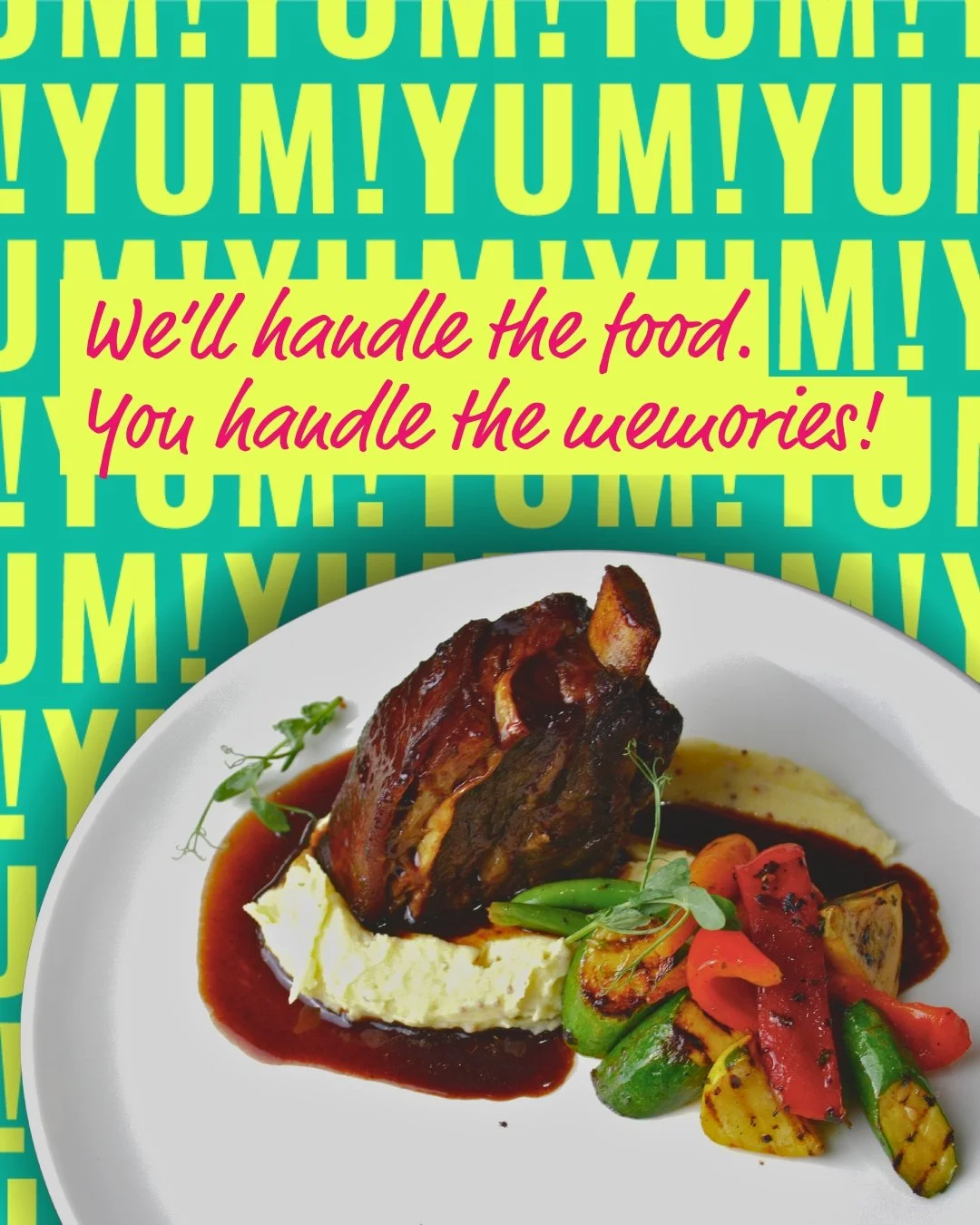 Perfect plates. Imperfect dance moves. 🕺💃

Year-end parties aren&rsquo;t about being serious - they&rsquo;re about celebrating in style (and maybe laughing at John from finance on the dancefloor).

🥂 We&rsquo;ll handle the food. You handle the mem