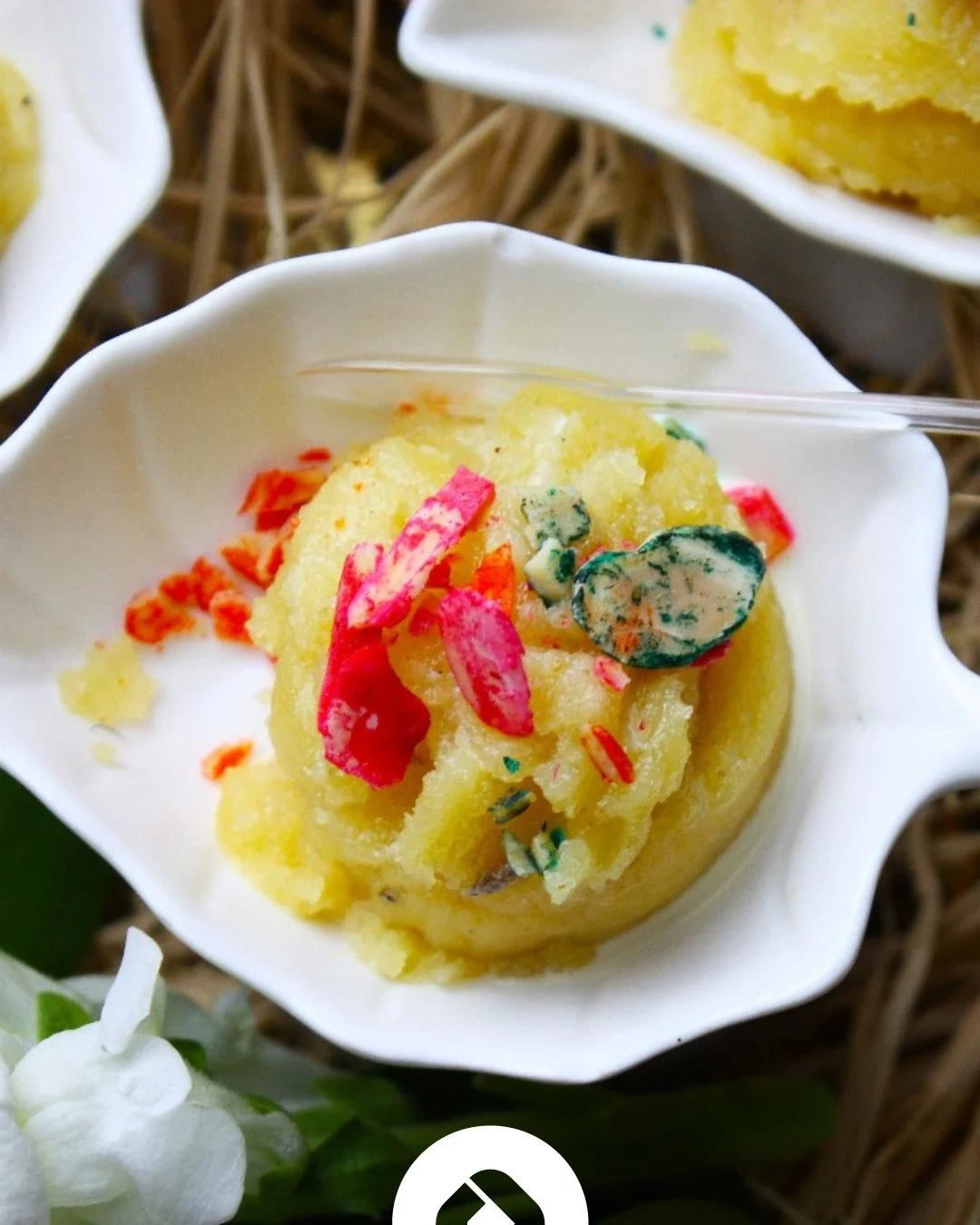 A burst of colour, a pop of texture, and a melt-in-your-mouth festive bite.

Delicately plated with garden blooms and crisp greenery - the kind of detail that turns a dish into a moment. 🌿✨

#OnsideEvents #SeasonalFlavours #GourmetBites #ArtOfHostin