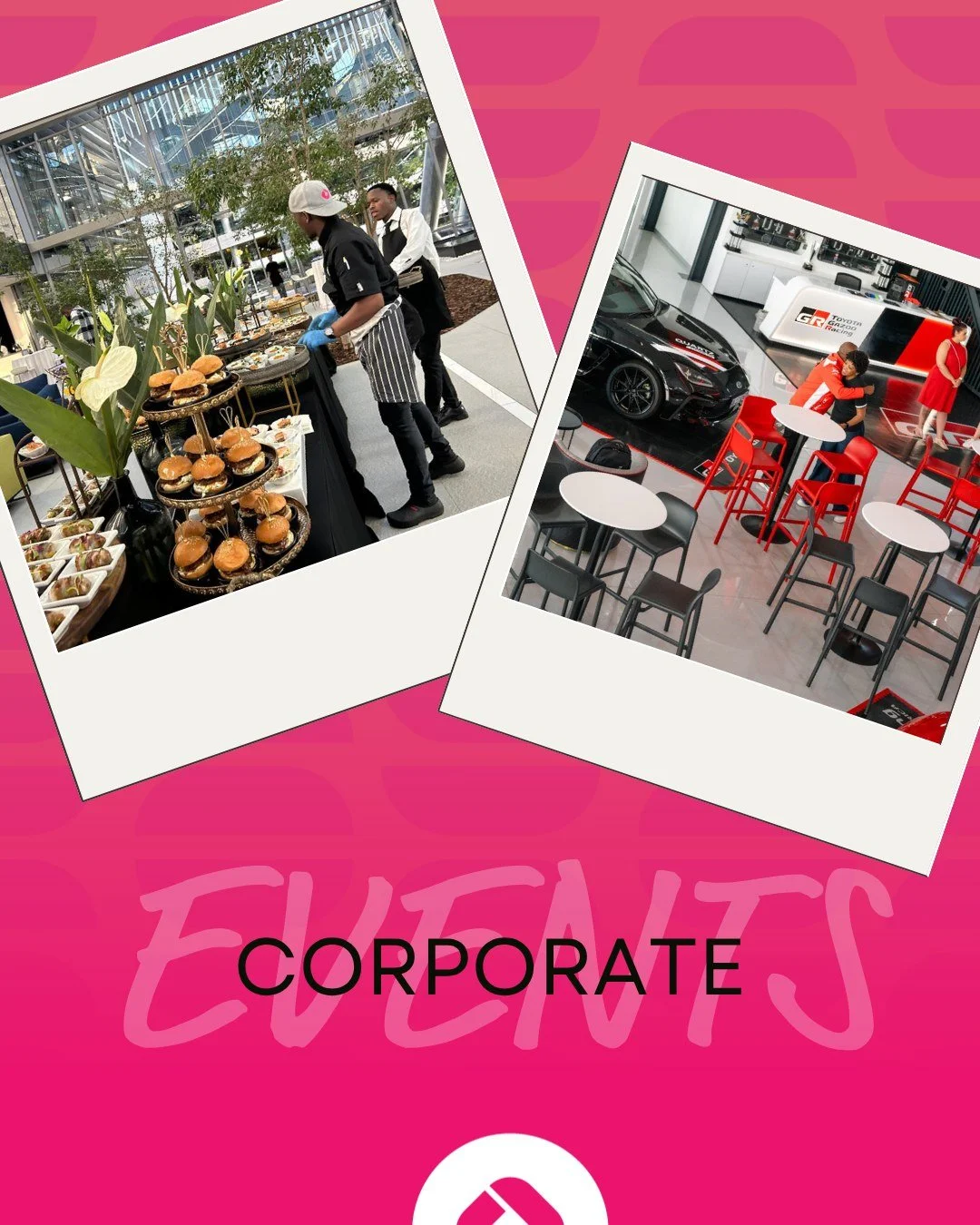 At Onside Events, we cater to a wide range of experiences, each tailored to suit the moment:

✨ Private events
🏢 Corporate functions
🏌️ Sporting events

No matter the setting, our focus stays the same: seamless execution, exceptional food, and unfo