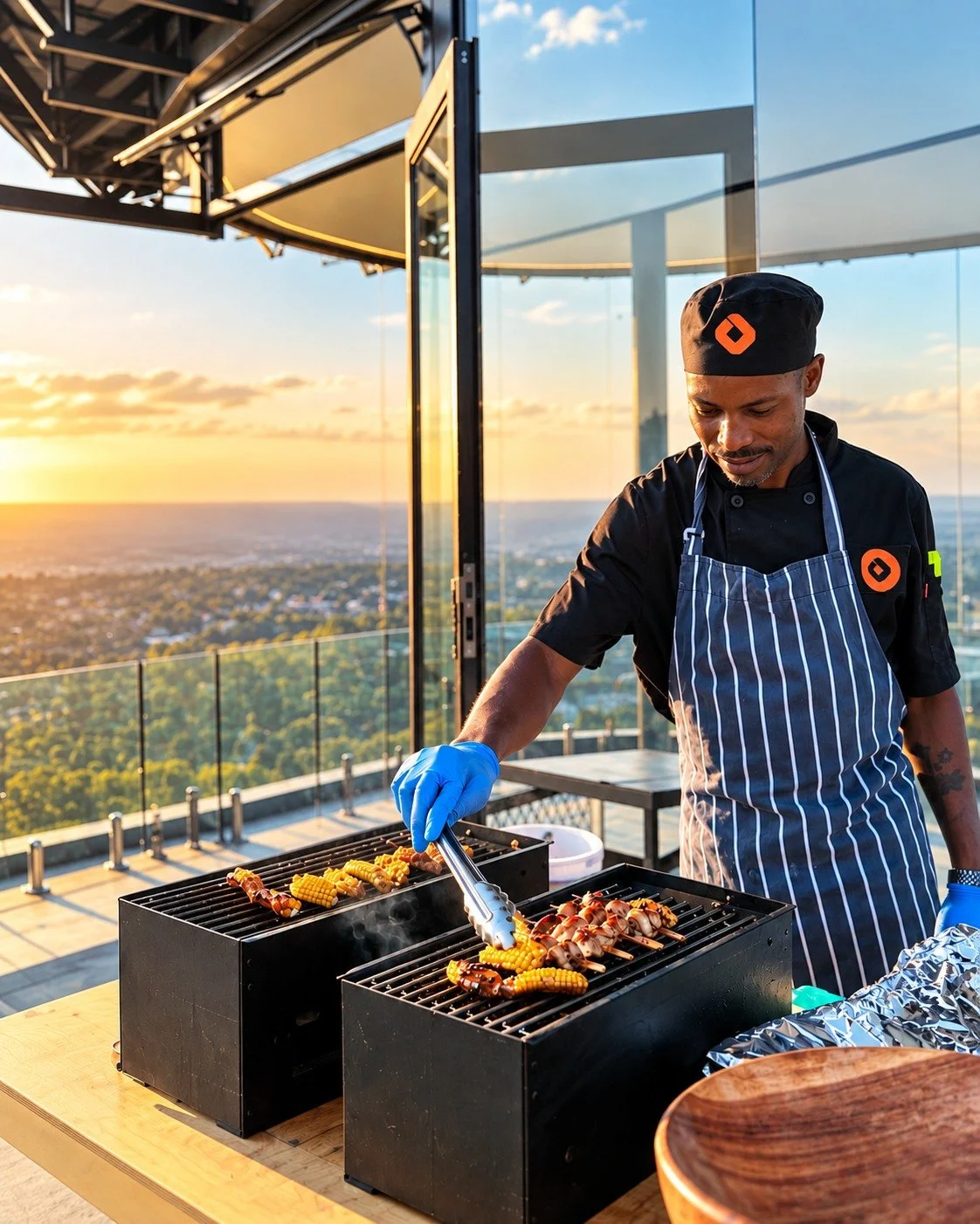 Rooftop braai? No problem. 🔥
Basement rave? We&rsquo;re there. 🎶

Wherever the event takes us, we bring the food experience with us. From unexpected spaces to unforgettable setups, Onside Events delivers catering that works wherever you need it.

#