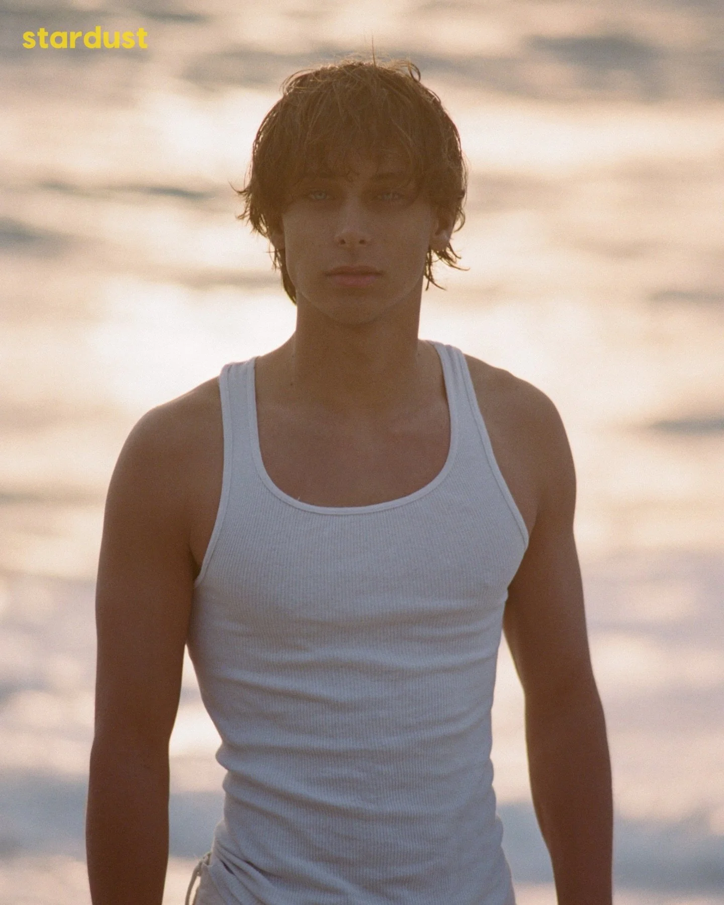 Set against the warm glow of a California winter sunset, model Yanick Sanchez&rsquo;s blue eyes pierce the frame with quiet intensity. Photographed by Max von Witzleben, Behind Blue Eyes is an intimate study of presence and atmosphere, inviting the v