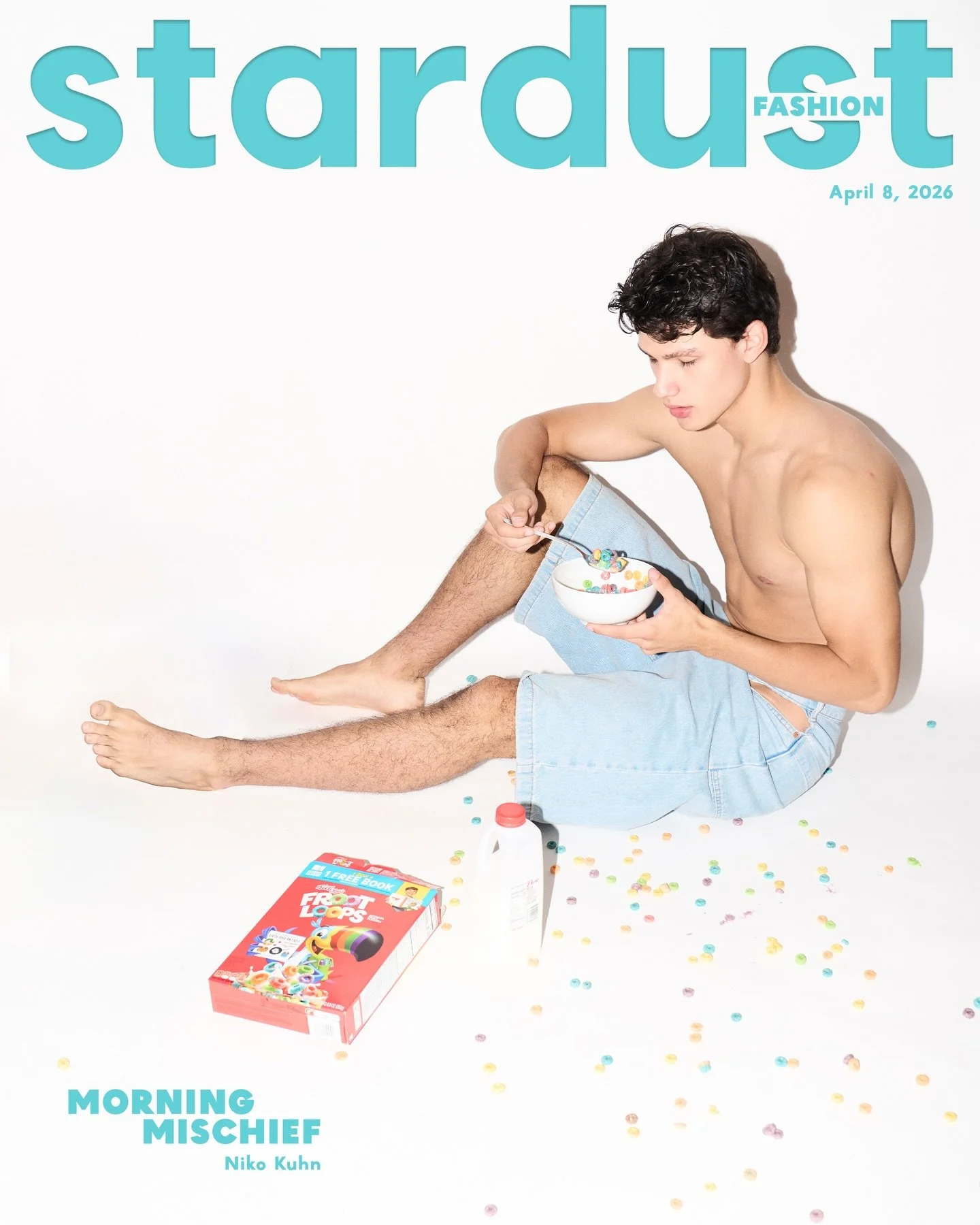 Morning Mischief reimagines the breakfast routine as playful, polished, and slightly unruly. Set against a stark white backdrop, mixed denim, spilled cereal, and fluid motion bring a fresh sense of spontaneity to the frame.

Link in bio for more. 

P