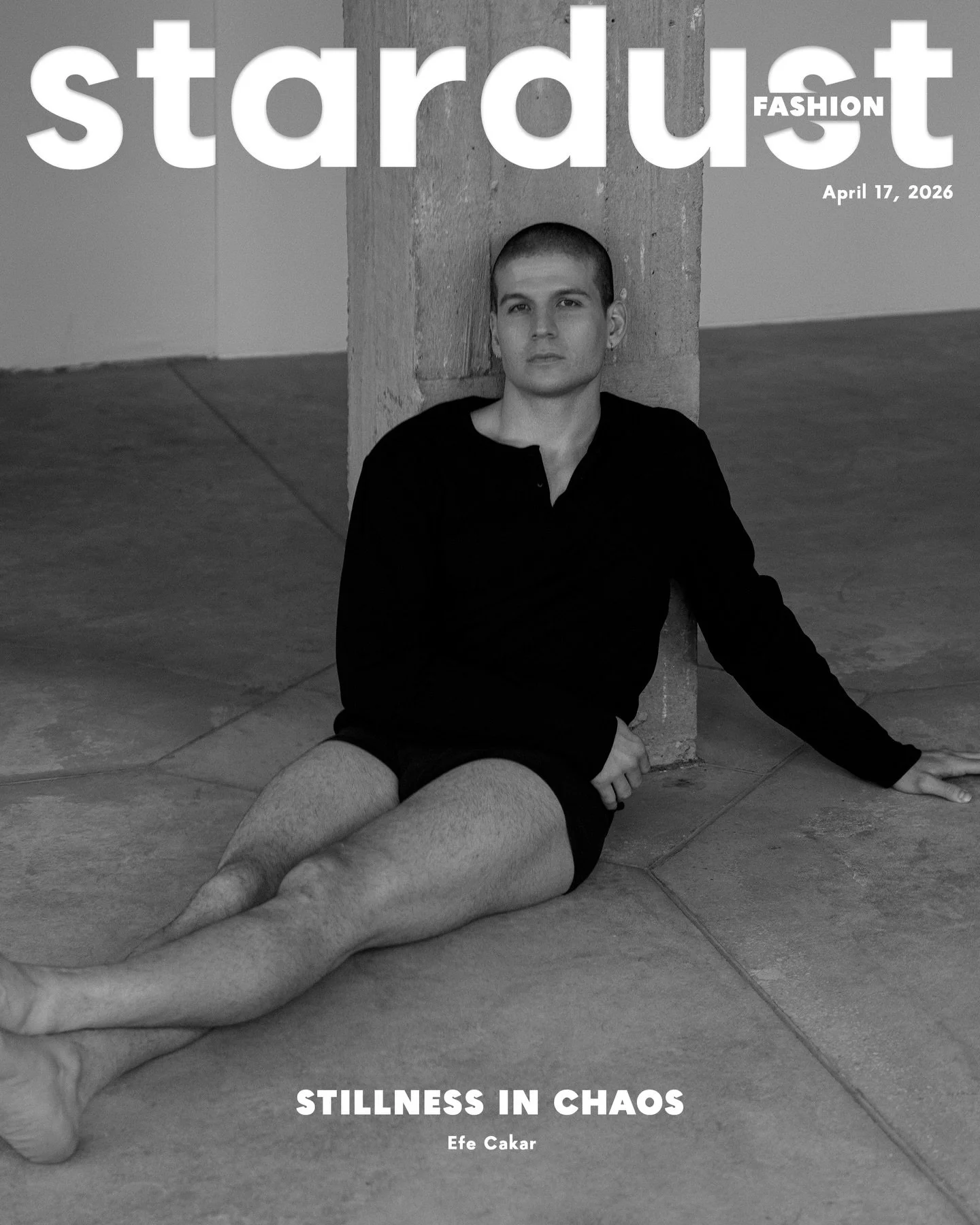 &ldquo;Stillness in Chaos&rdquo; reflects the experience of living in big cities as a model, surrounded by constant movement, noise, and pressure. The concrete room became a visual expression of the quiet space within all of that, capturing a sense o