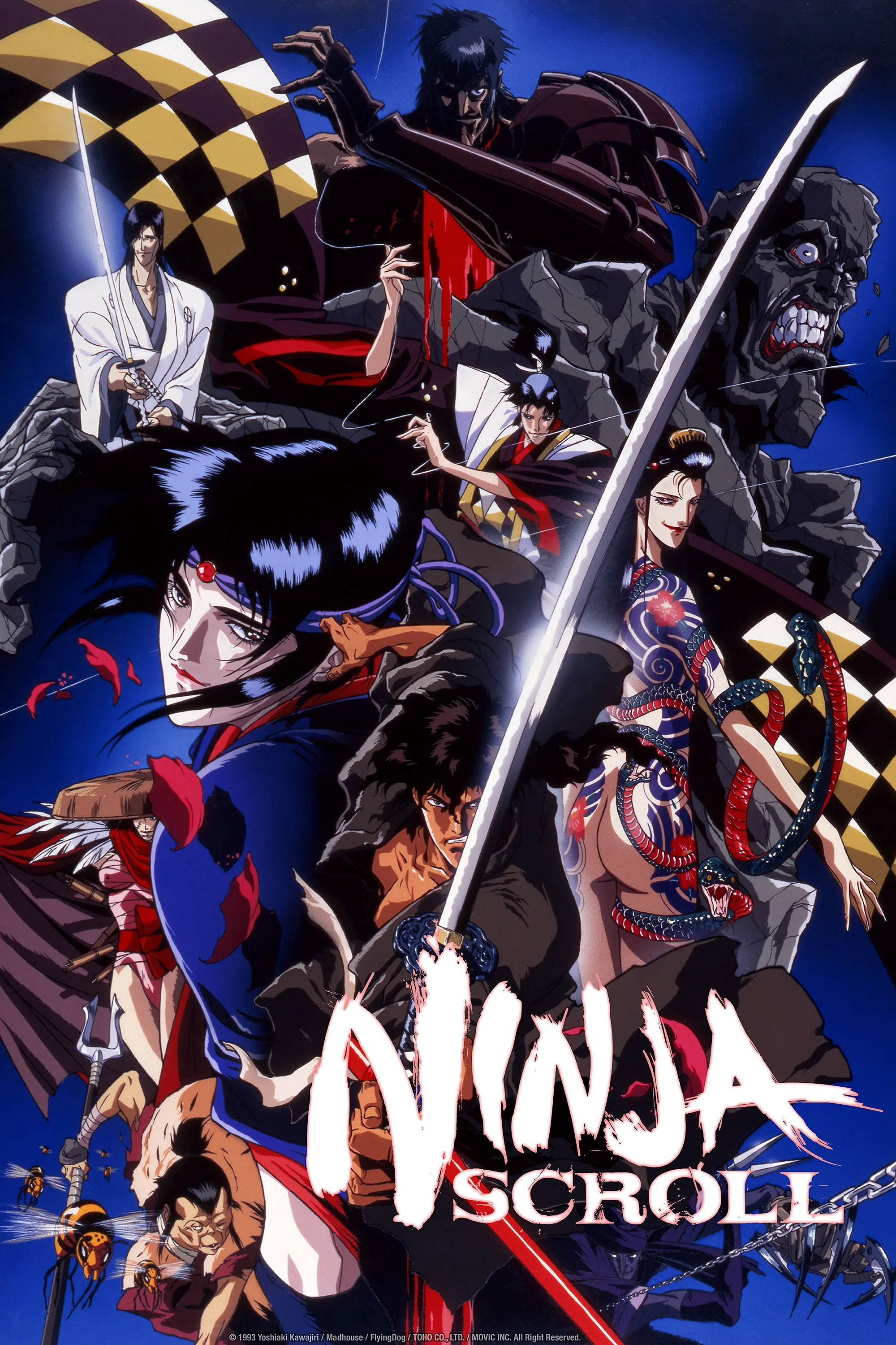 Ninja Scroll 4K Sets Limited Theatrical Release for October