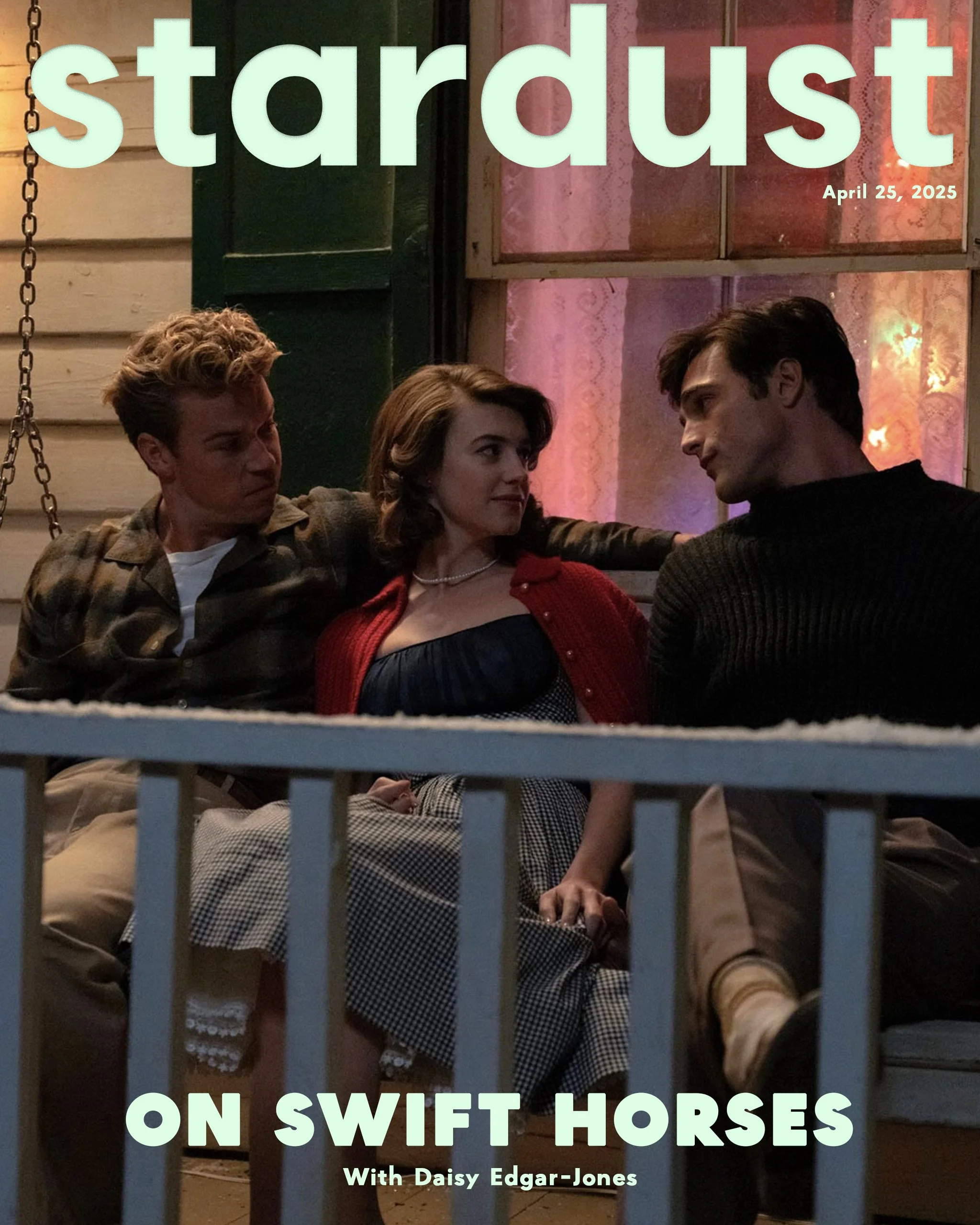 on swift horses stardust magazine cover