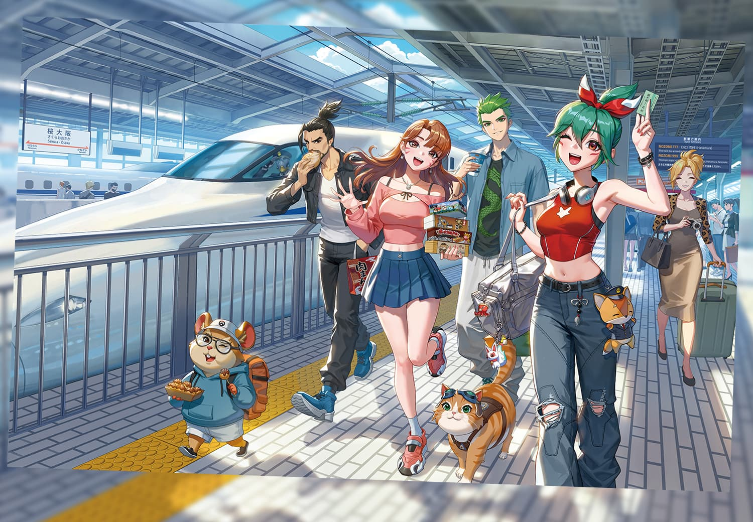 Overwatch Is Turning Japan’s Bullet Train Into a Real-Life Payload Mission