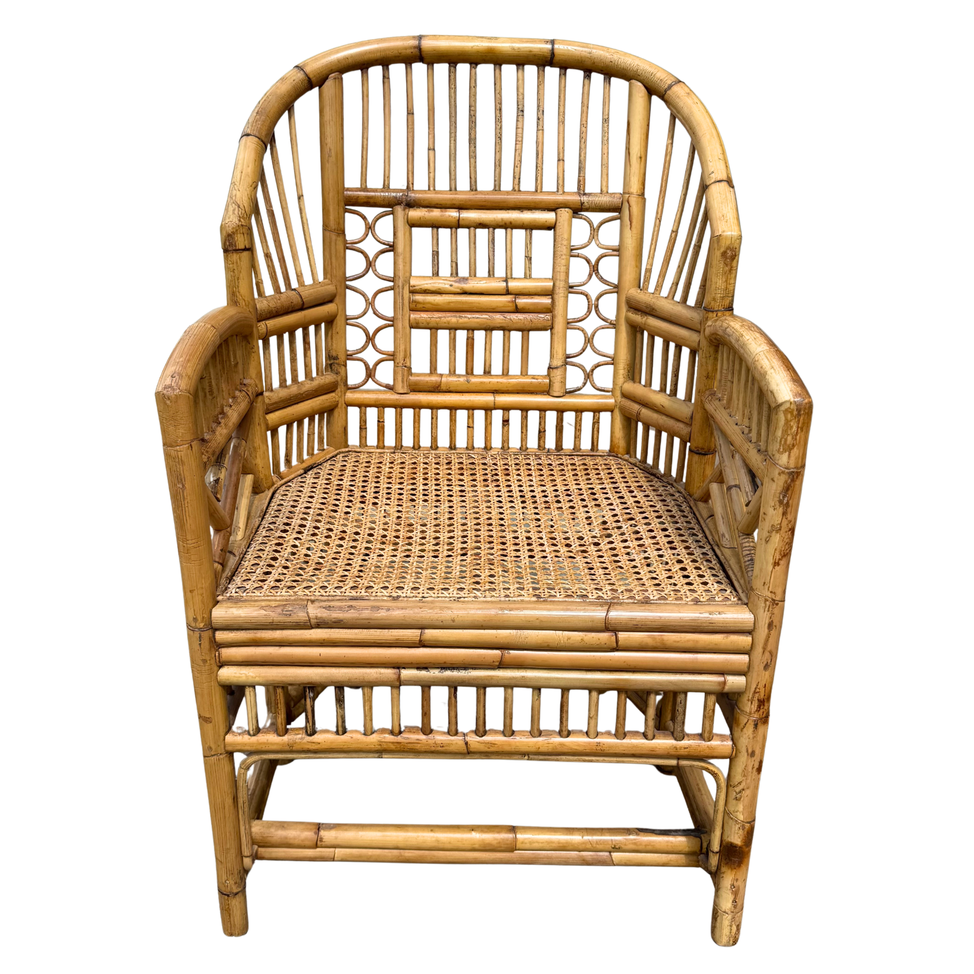 Vintage Brighton Bamboo & Rattan Chair