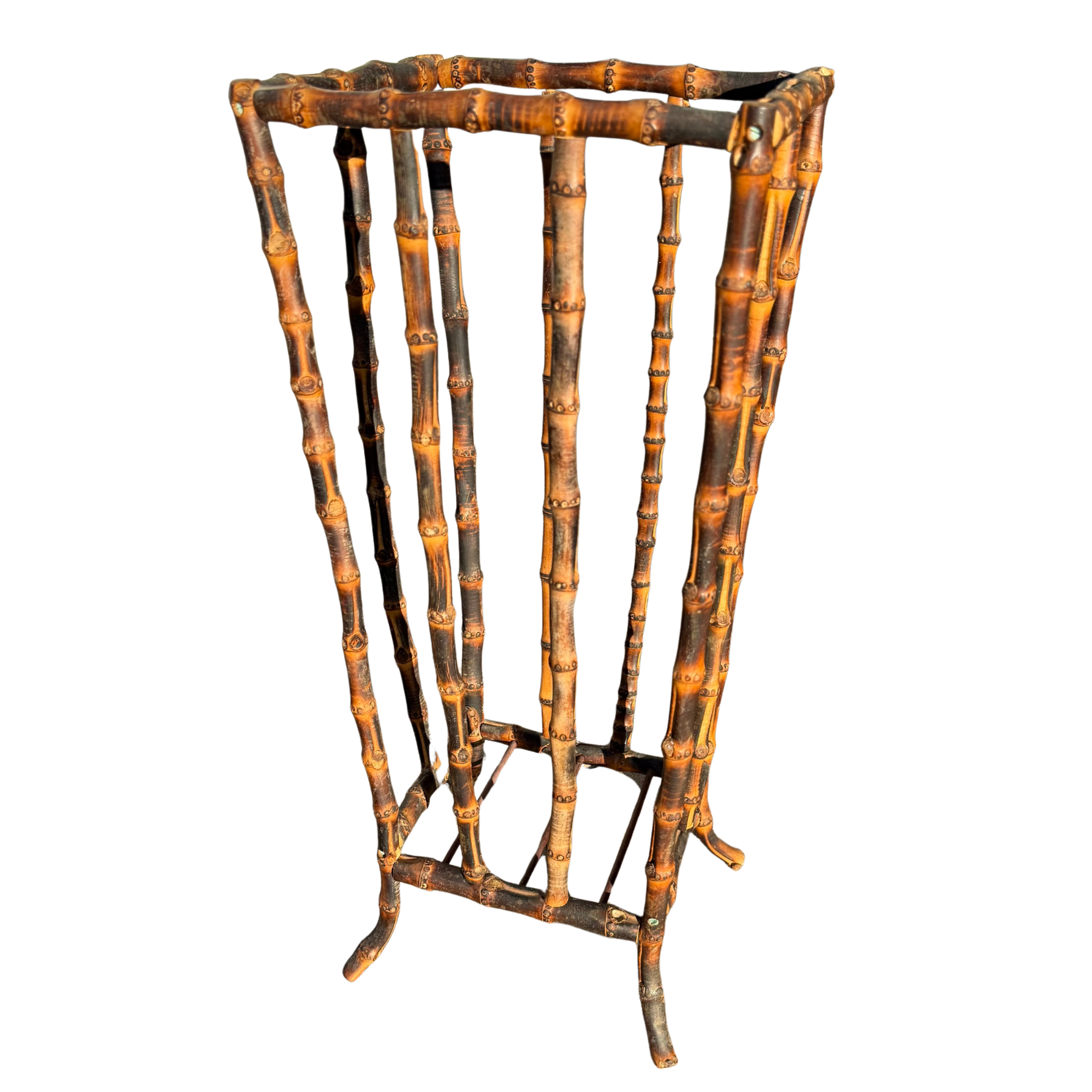 Vintage English Bamboo Umbrella Holder