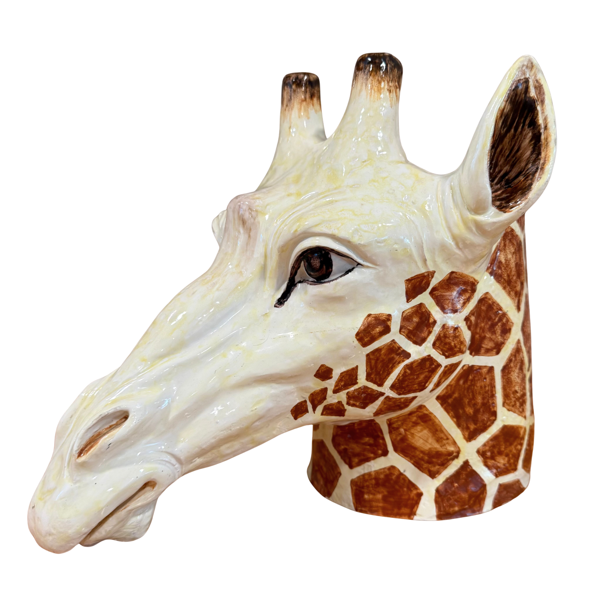 Vintage Italian Giraffe Cachepot for Neiman Marcus