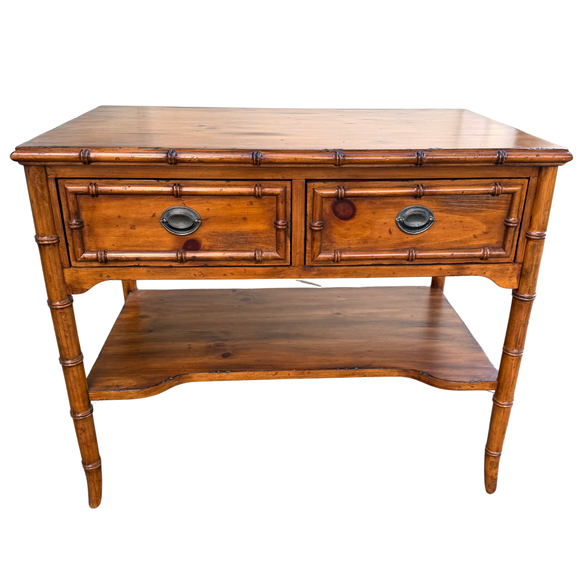 Vintage Ralph Lauren Faux Bamboo Table