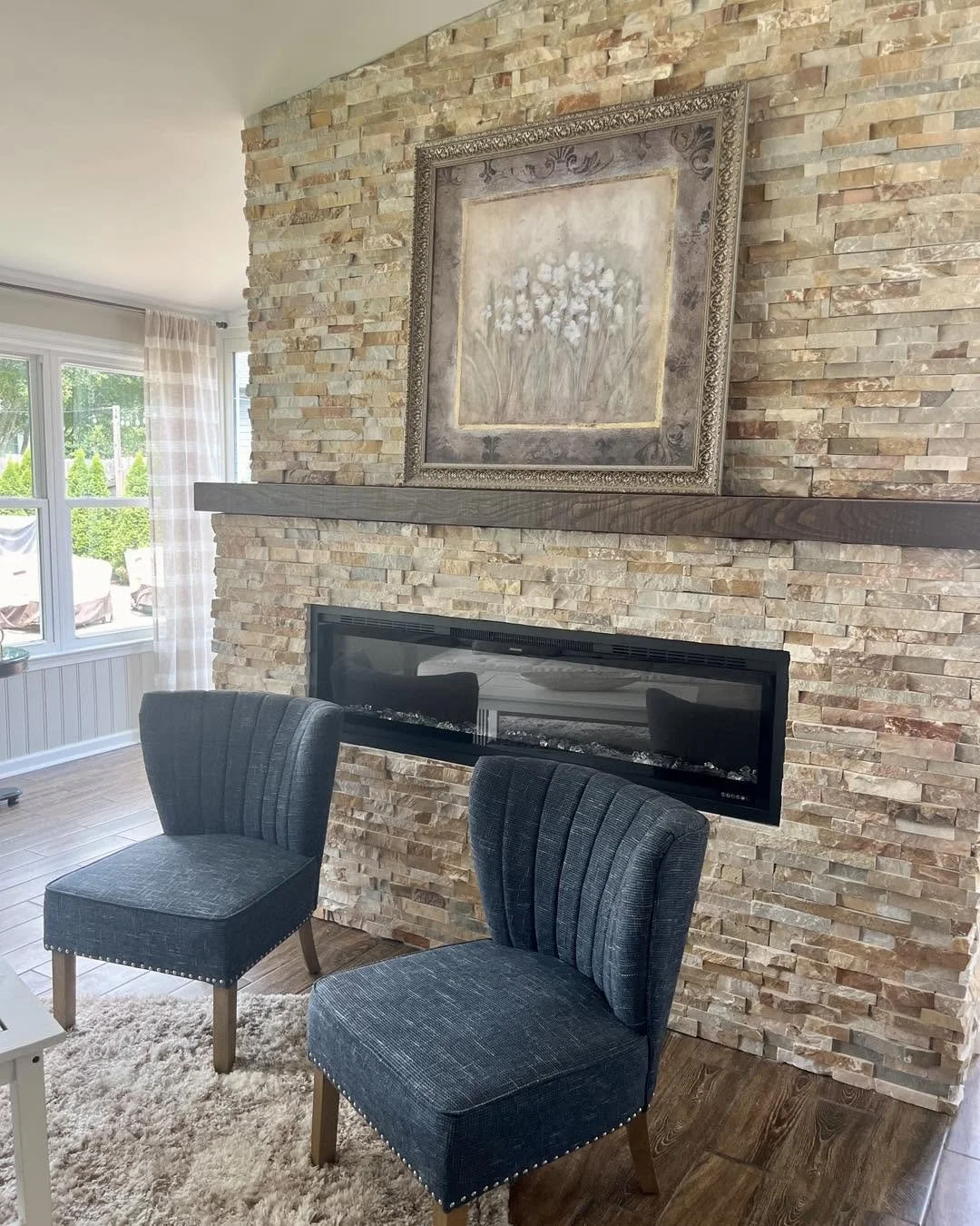 Complete kitchen remodeling with custom cabinetry, countertops, tile backsplash, and modern finishes. Residential kitchen renovation featuring new cabinets, countertops, backsplash tile, plumbing fixtures, and flooring.