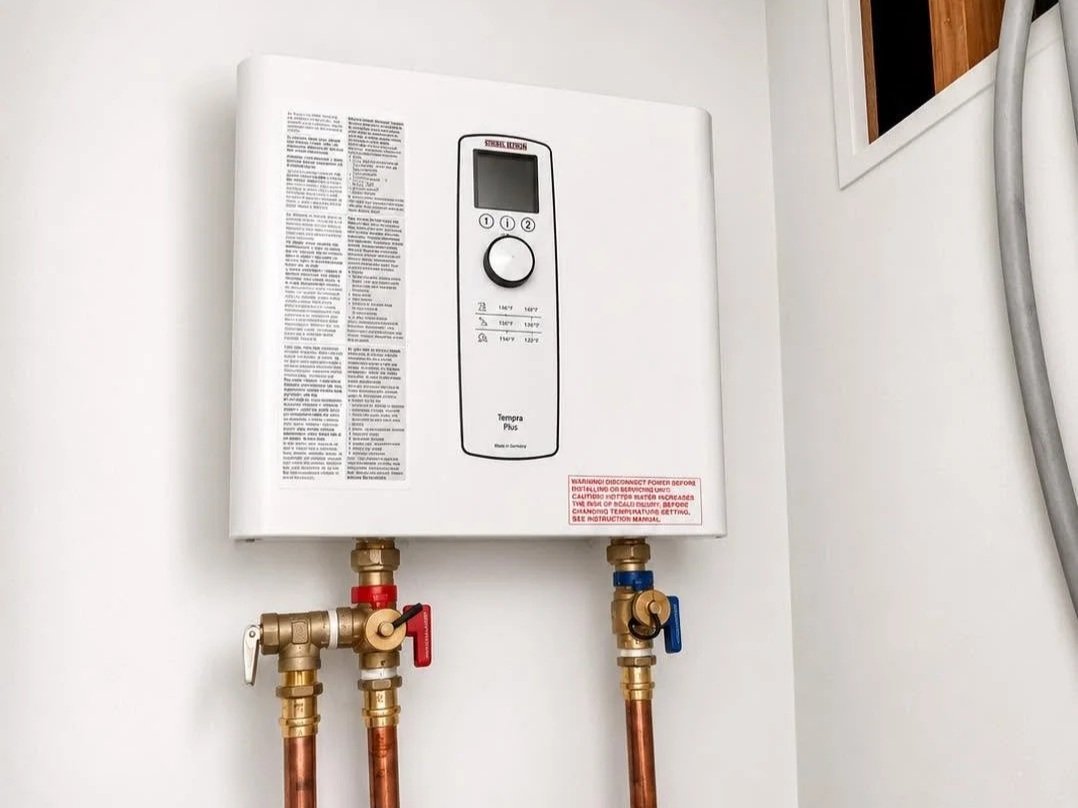 All of our plumbing services include: Tank/Tankless water heater installation and service, water & sewer line replacement, fixture installation, toilet service/repairs, and any other plumbing job you can think of!