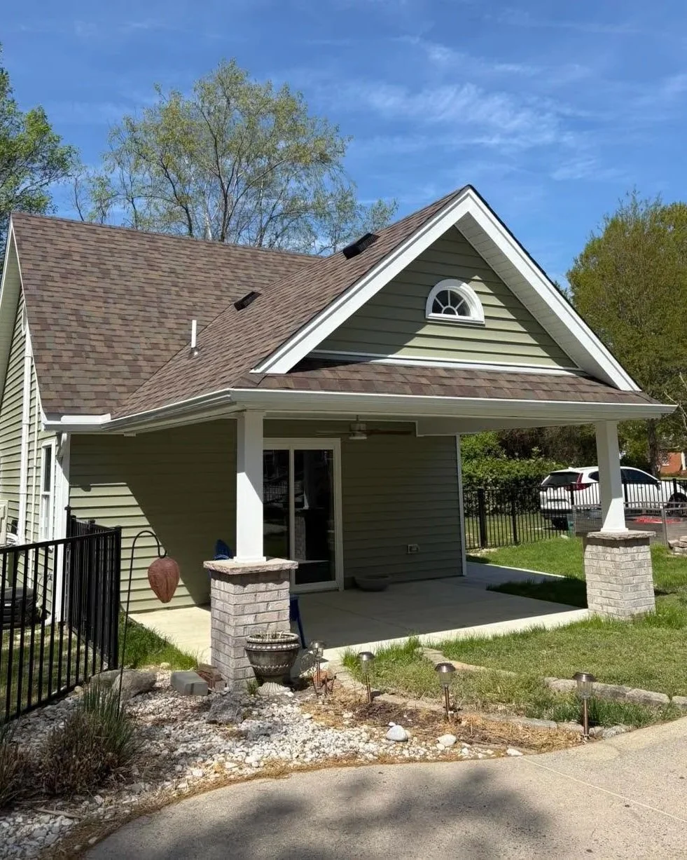 Residential home addition constructed to expand the existing living space while integrating new construction with the home's existing structure and design. Tile, Bathrooms, Kitchens, Bedrooms, Plumbing, Electrical, HVAC, Painting by professionals.