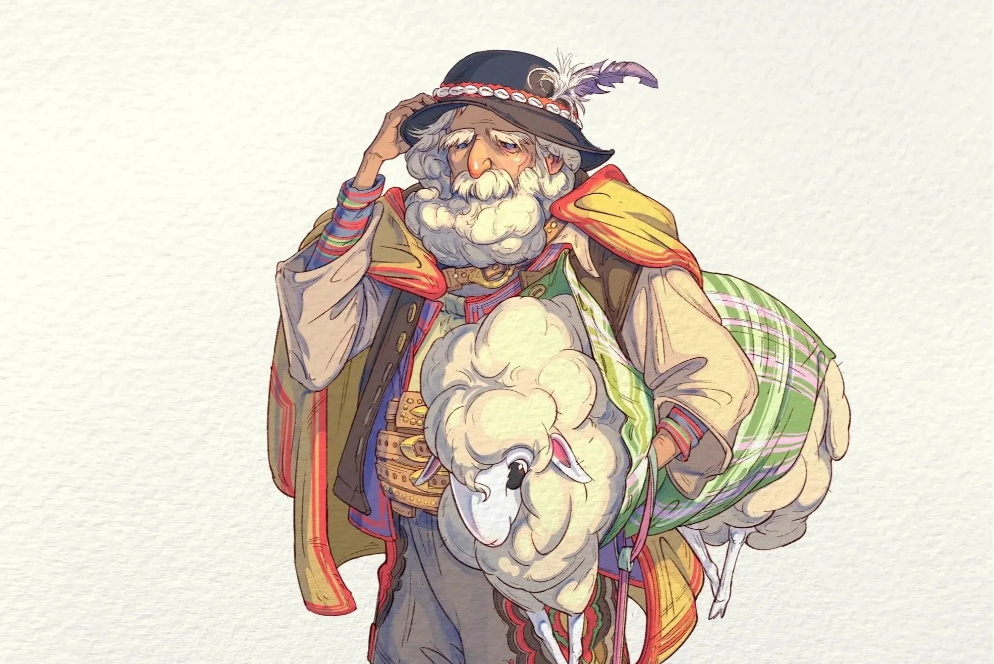 SINGLE PAGE ILLUSTRATIONS