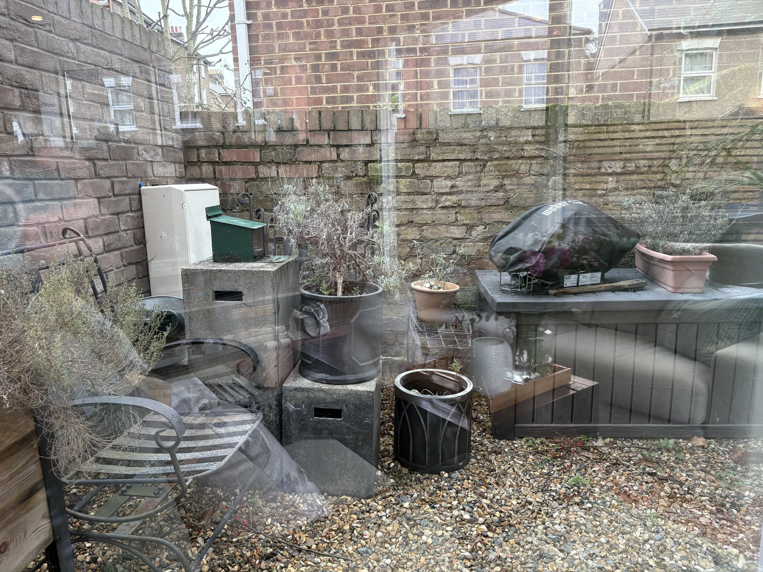 BEFORE - LEFT COURTYARD 