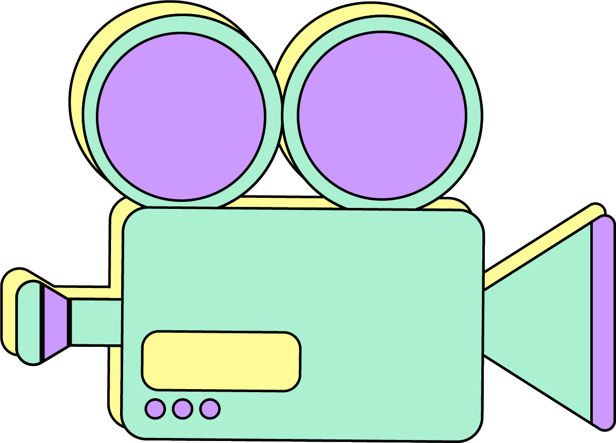 Illustration d'une caméra pour imager les services de productions dans le cadre de décors scéniques ou tournages