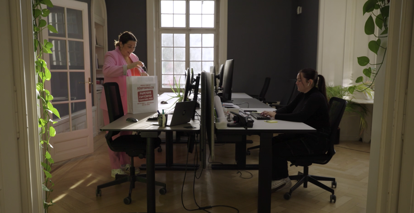 Photo de tournage TAPAGE pour création de contenu en lien avec le community management du client