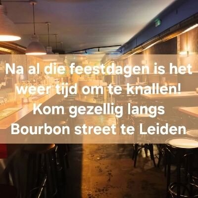 @bourbonstreetleiden Zaterdag 13 Januari om 21.00 beginnen onze vrienden @troubled_band waarna wij ook een complete set spelen!