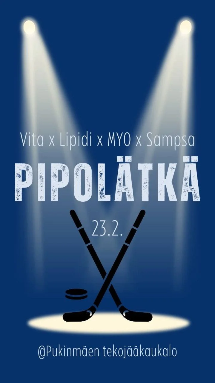 Pipolätkäturnaus (MYO x Sampsa x Lipidi x Vita)
