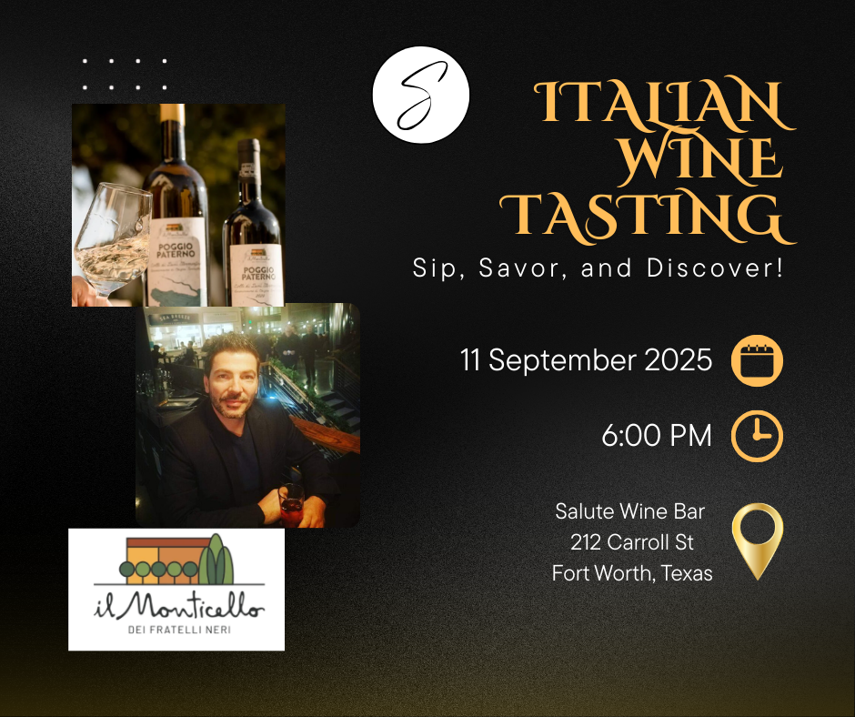 Italian Wine Tasting Event
