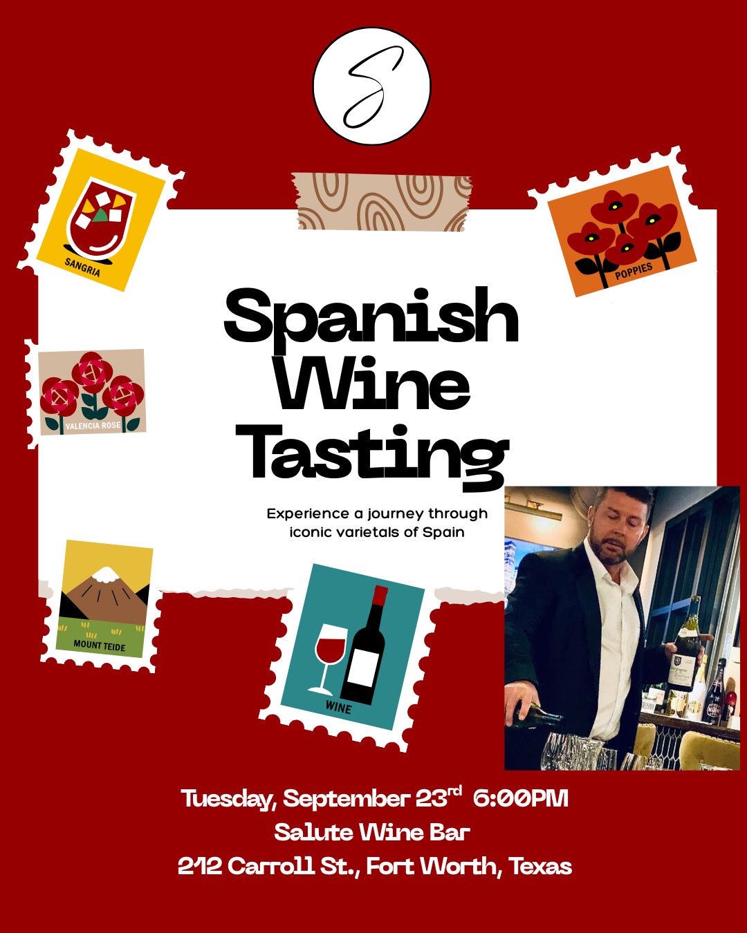 Spanish Wine Tasting Sip & Learn w Robert