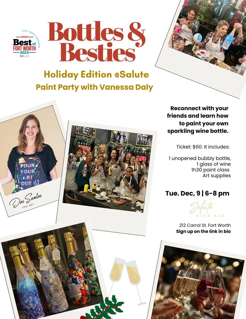 Bubbly Bottle Paint Party w Vanessa