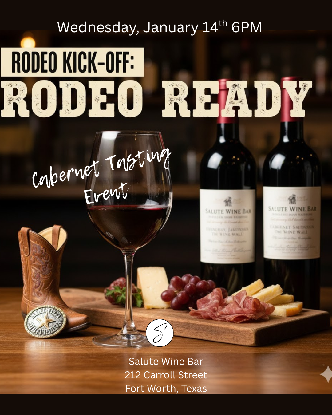 Rodeo Ready Cabernet Tasting Event