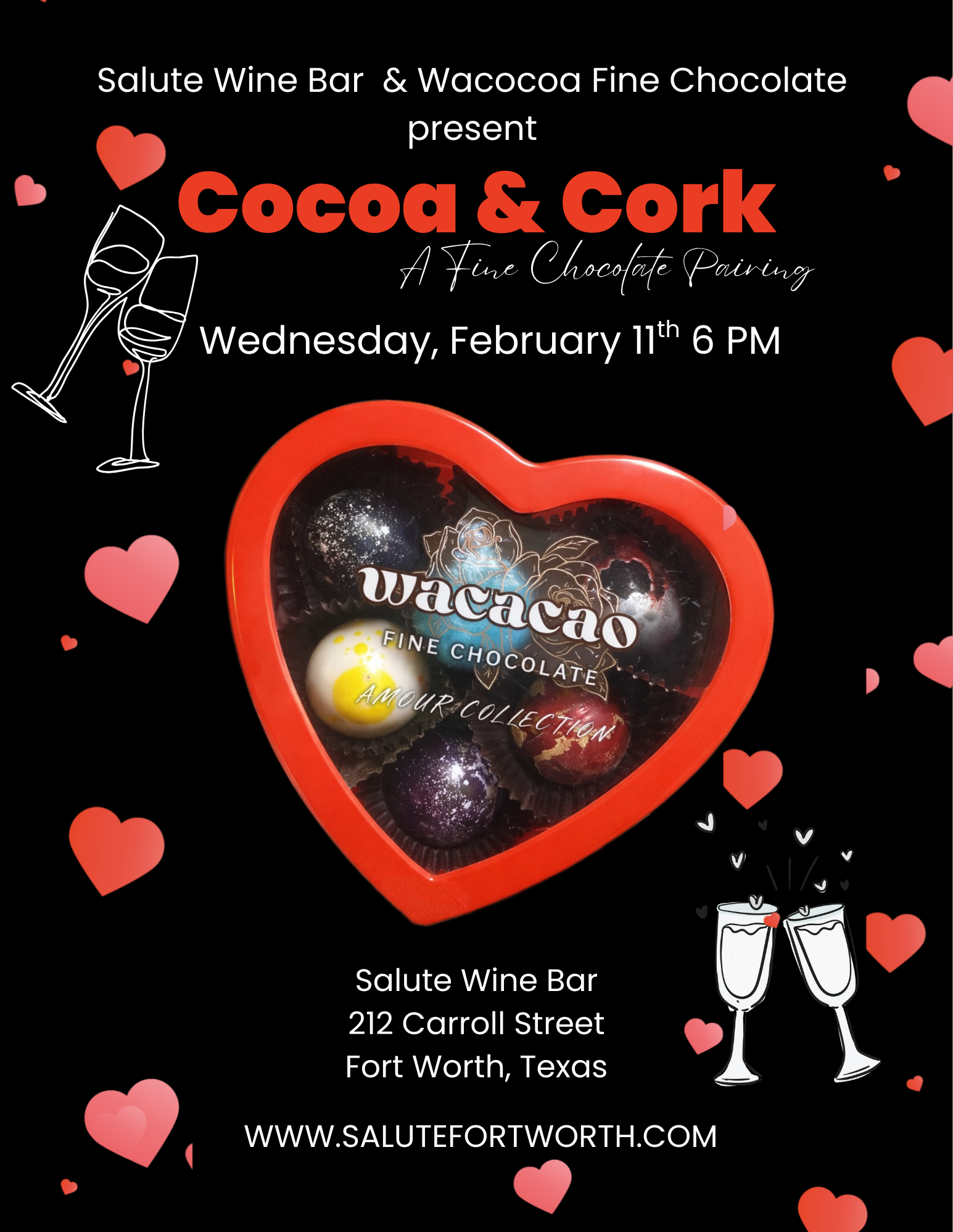 Cocoa & Cork Chocolate Pairing 