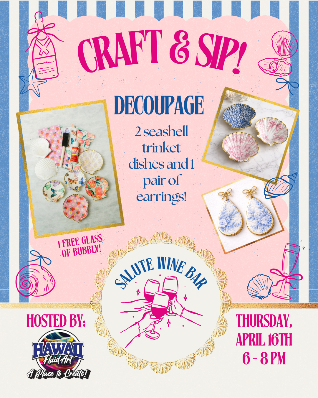 Craft &amp; Sip Night 