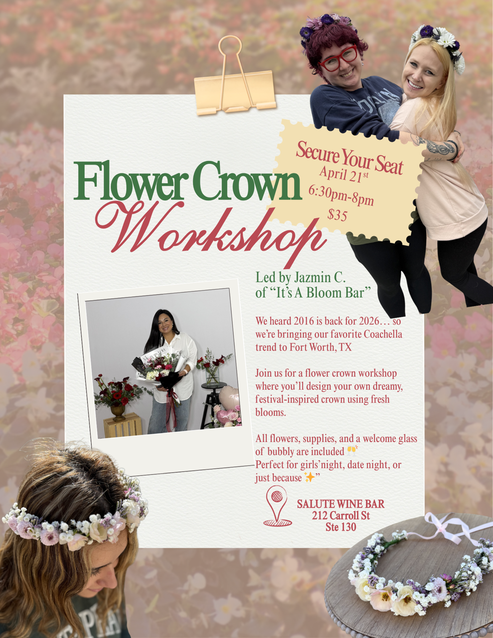Flower Crown Workshop