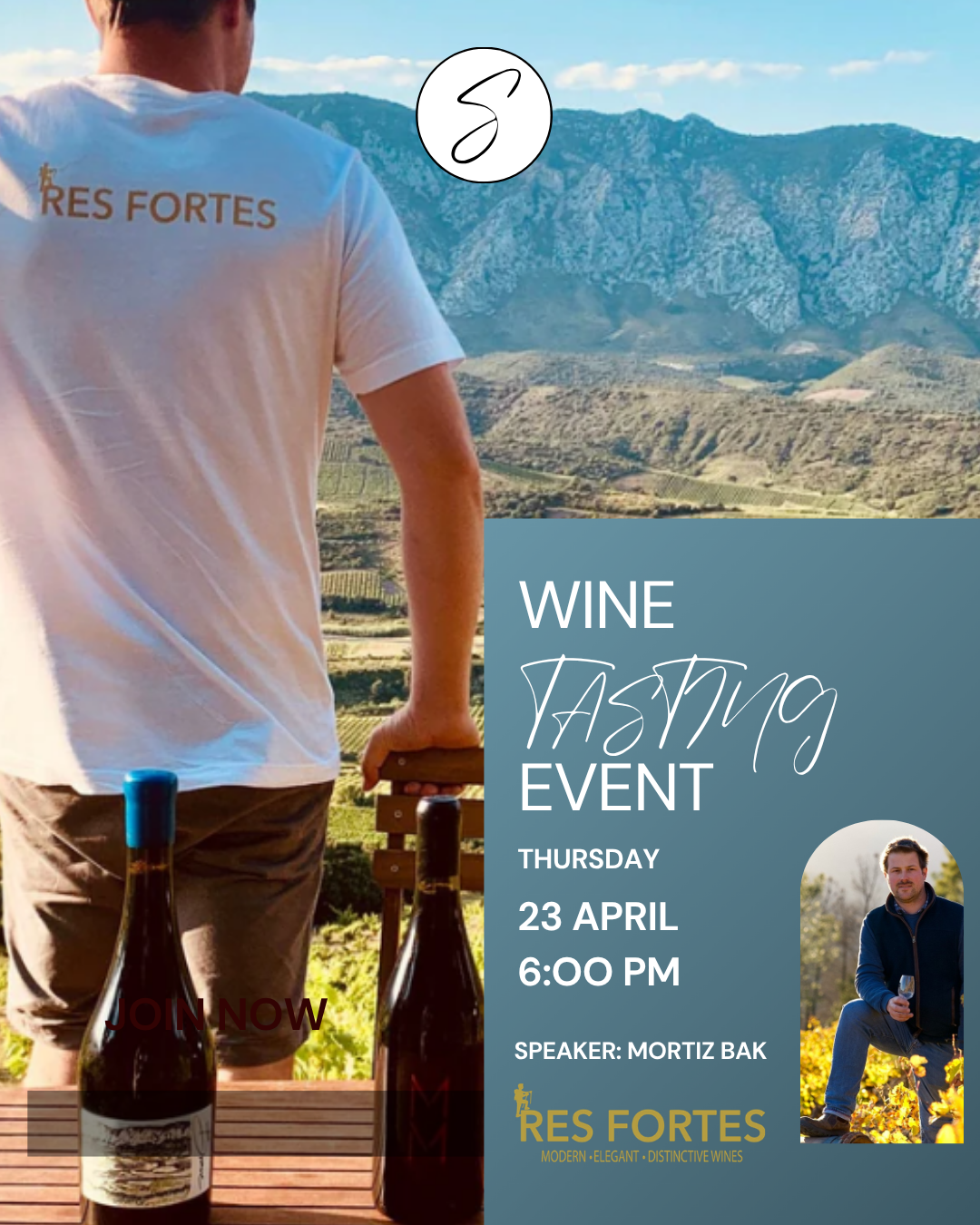 Exclusive Evening with Res Fortes Wines